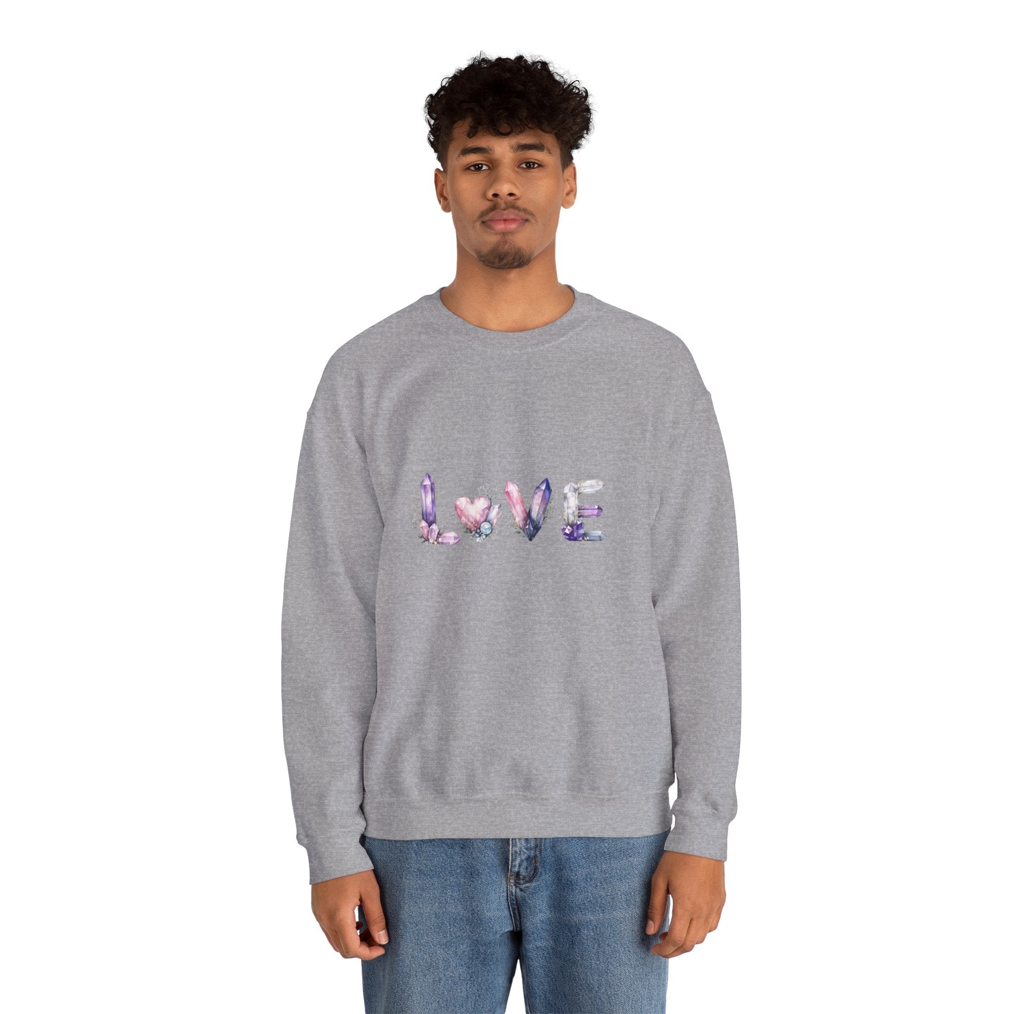 LOVE Crystal Letter Design