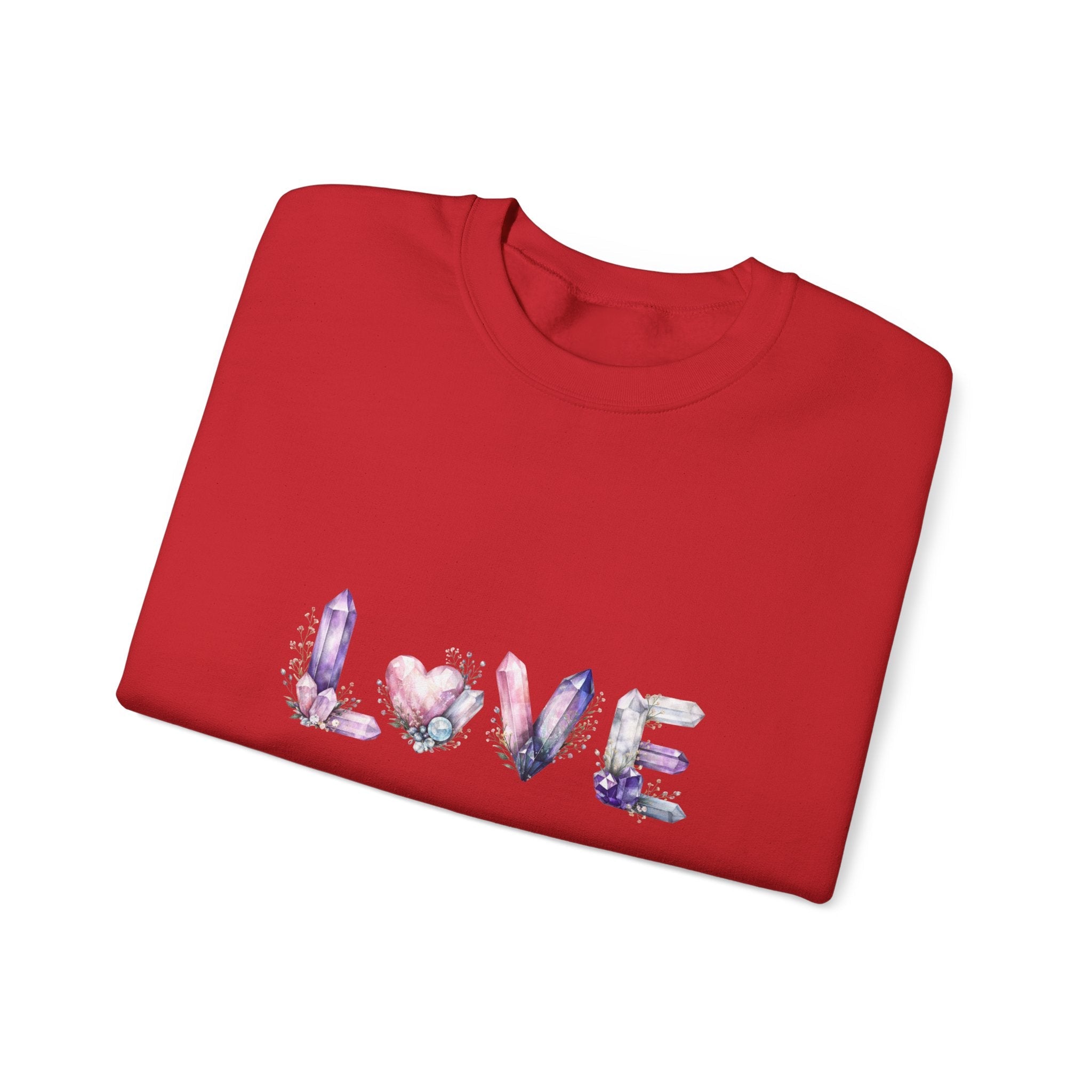 LOVE Crystal Letter Design