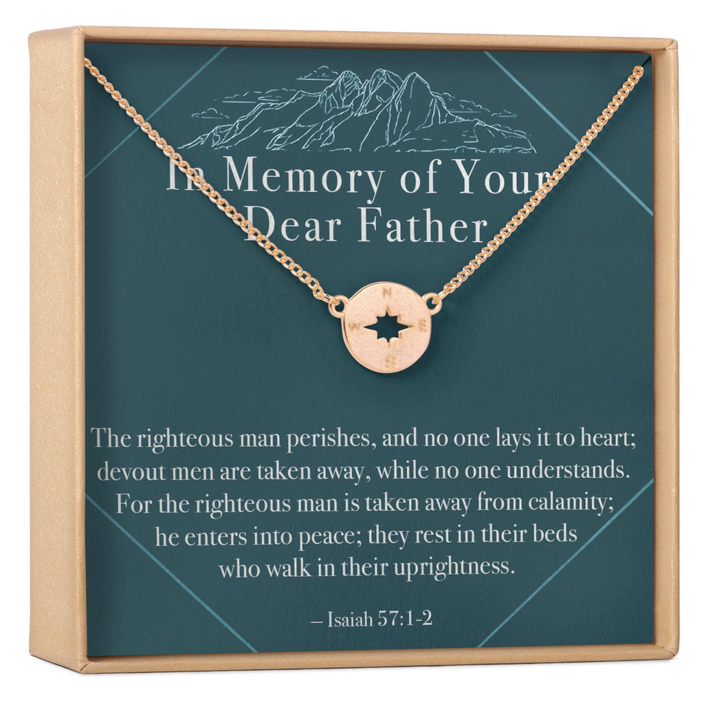 Loss of Father Necklace, Multiple Styles Necklace