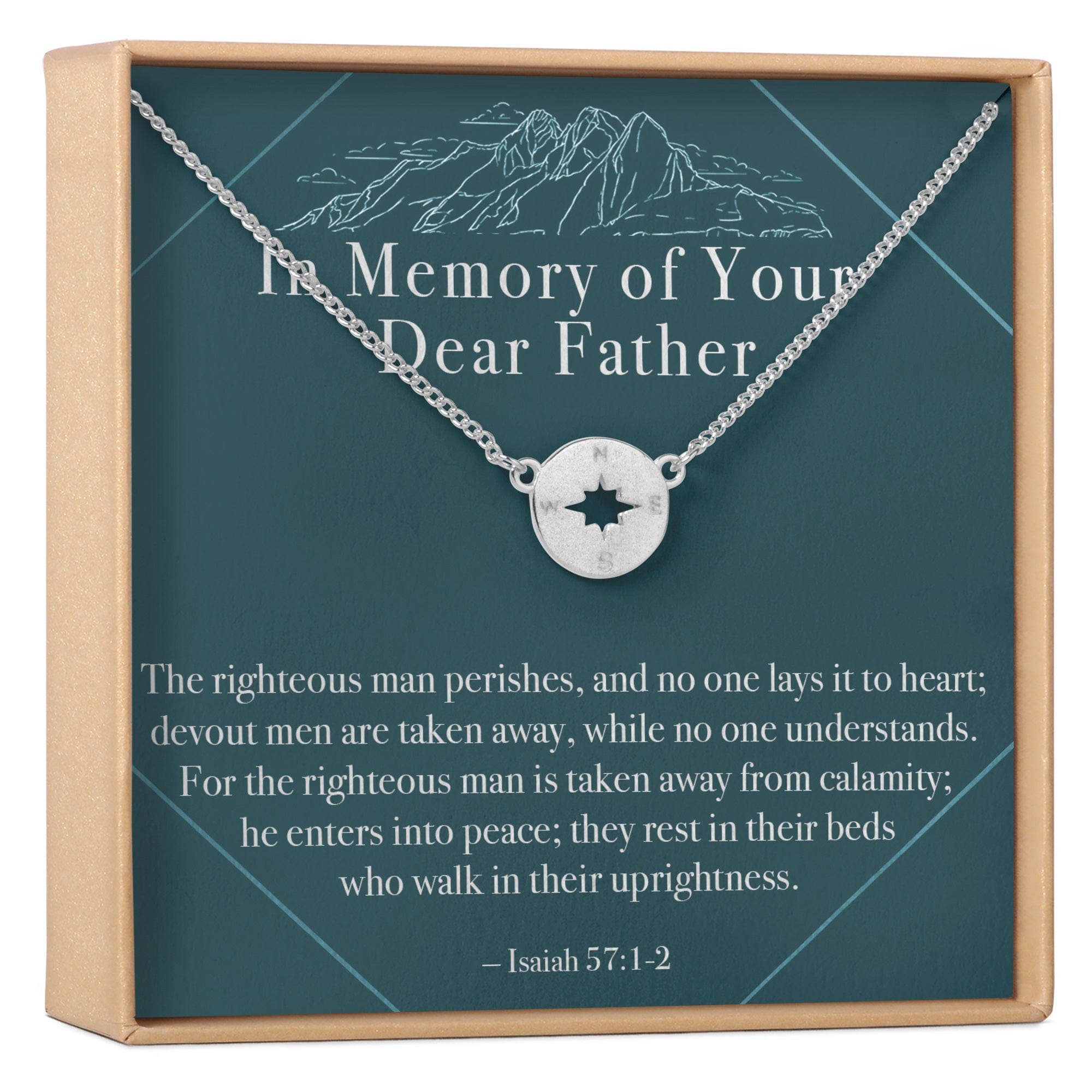 Loss of Father Necklace, Multiple Styles Necklace