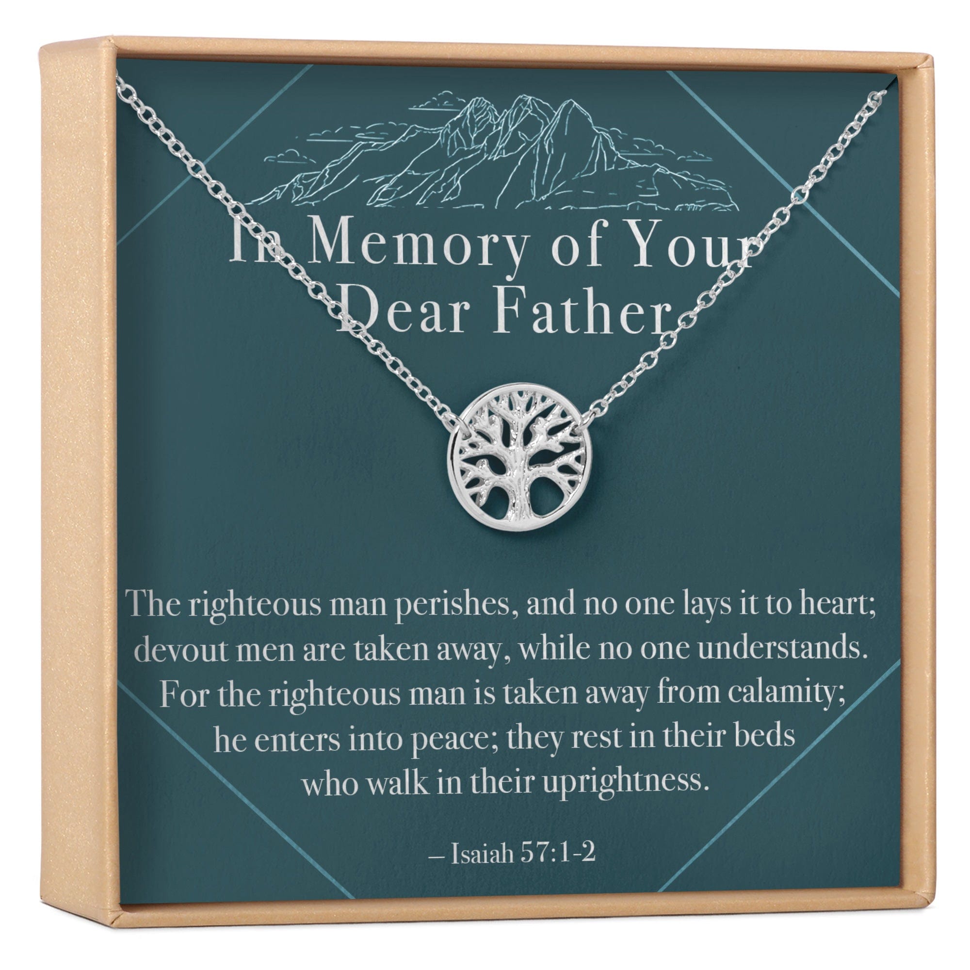 Loss of Father Necklace, Multiple Styles Necklace