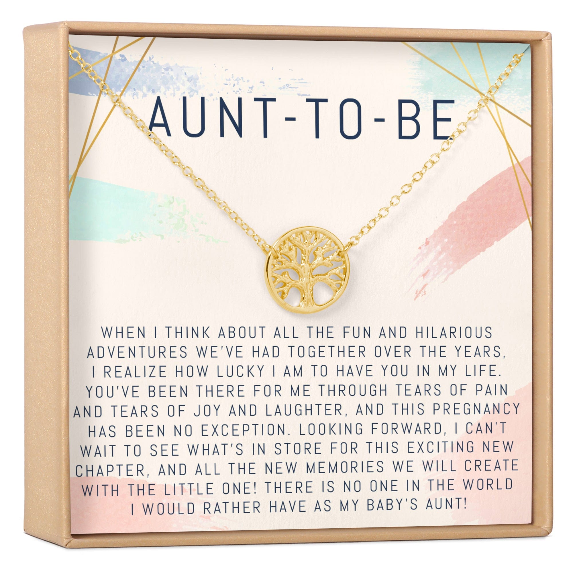 Aunt to Be Necklace, Multiple Styles Necklace