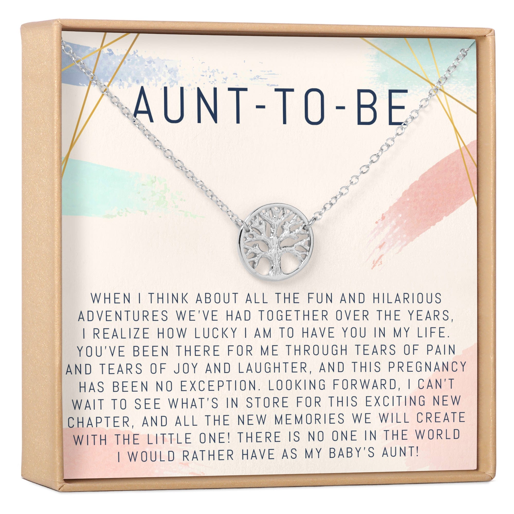 Aunt to Be Necklace, Multiple Styles Necklace
