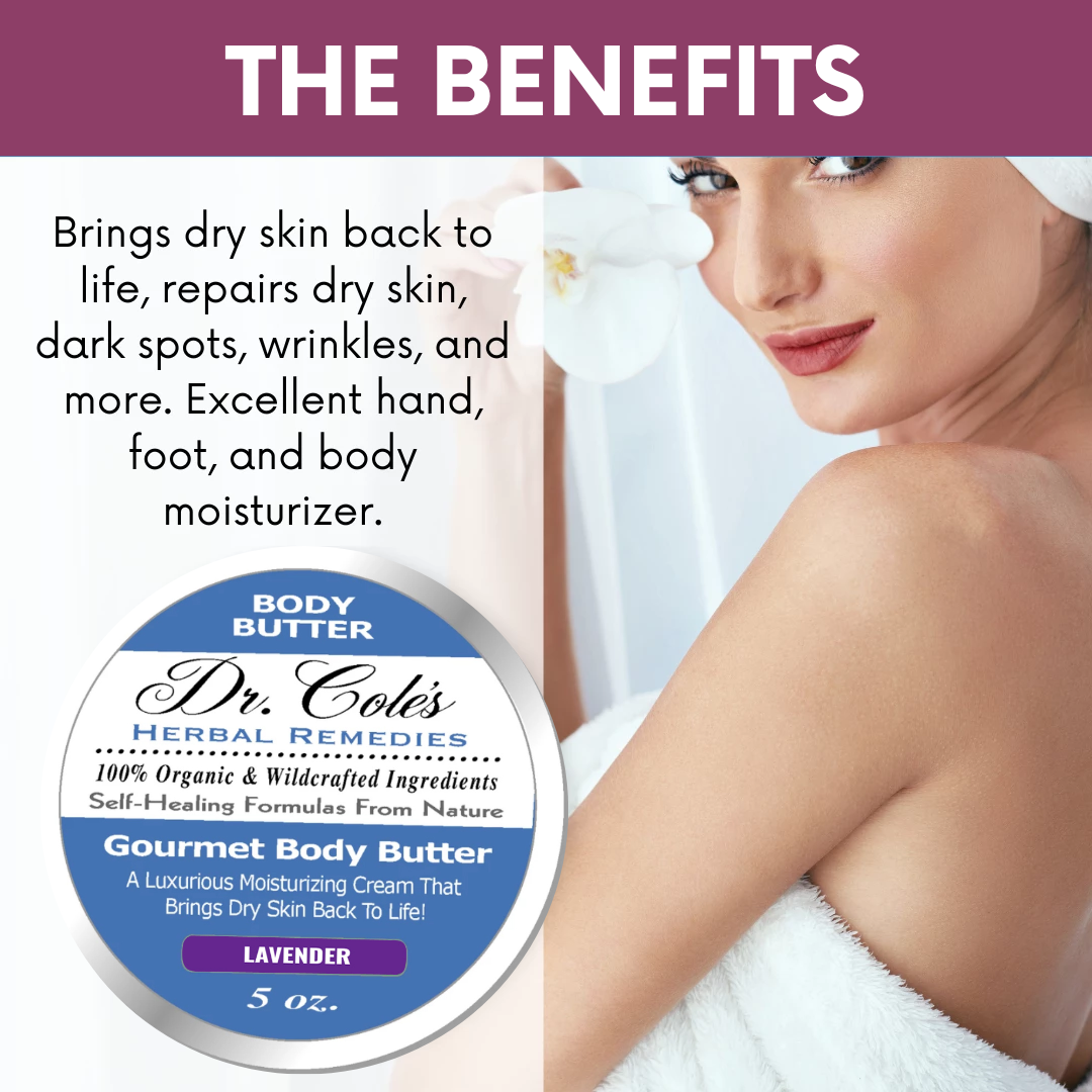 40 - Dr. Cole's Gourmet Body Butter - LAVENDER