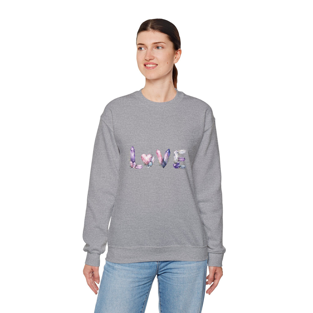 LOVE Crystal Letter Design
