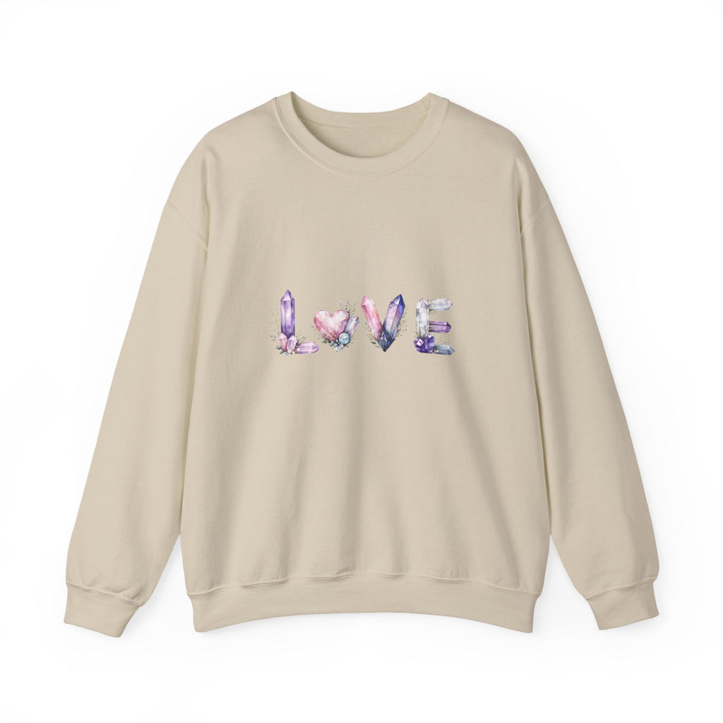 LOVE Crystal Letter Design