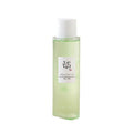 Beauty of Joseon Green Plum Refreshing Toner bottle with translucent light green toner, white cap, and Korean label on a clean white background.