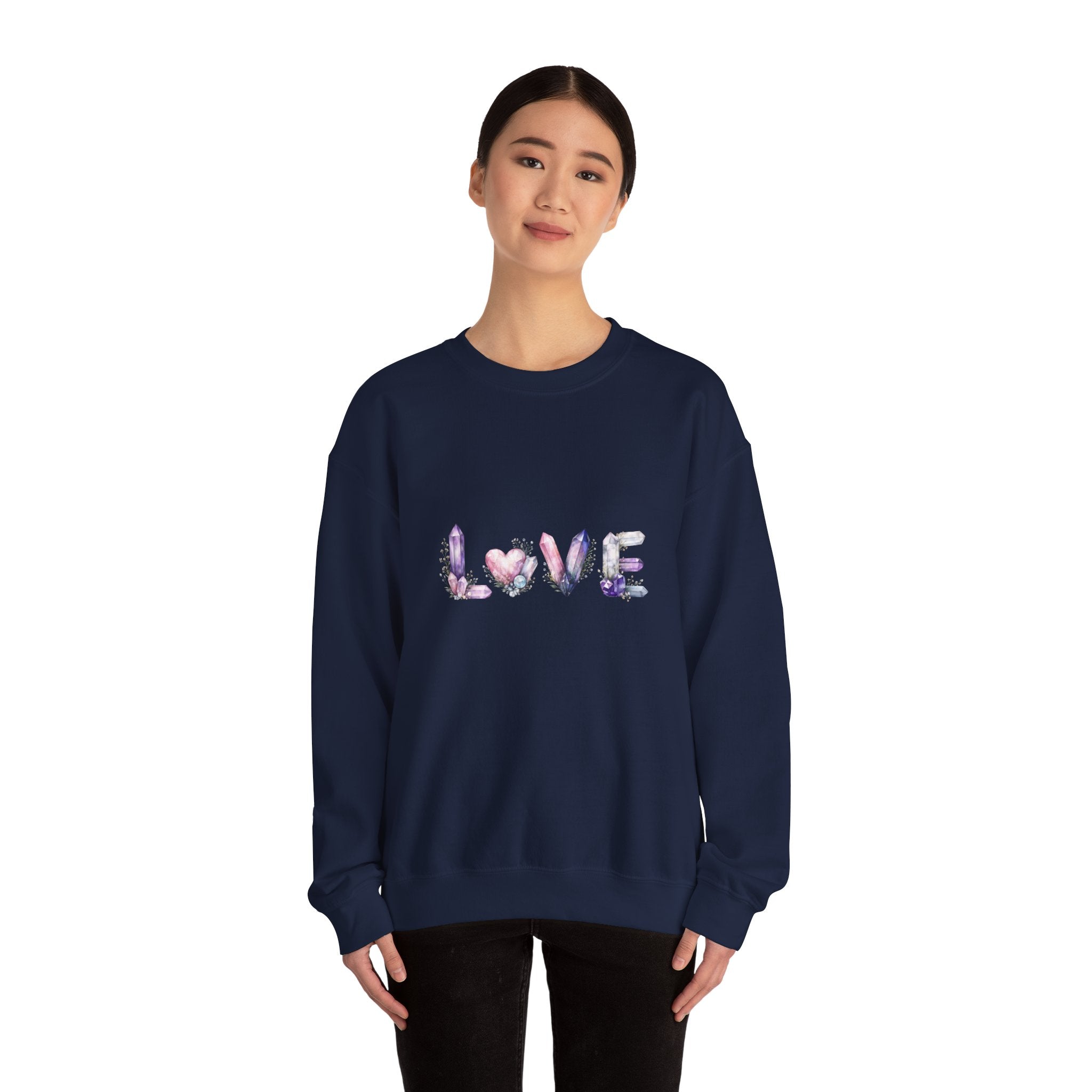 LOVE Crystal Letter Design