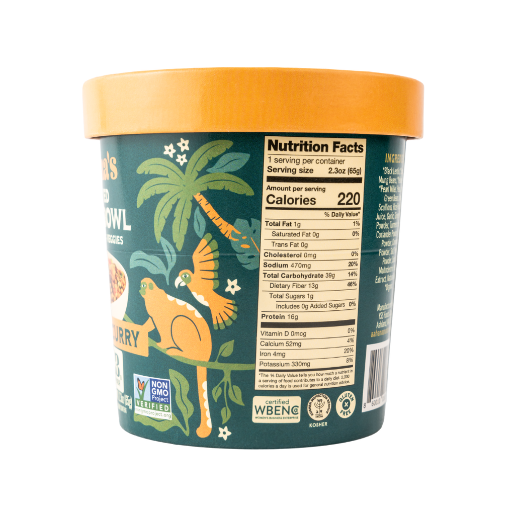 Toasted Curry – Sprouted Power Bowl (6 Pack)