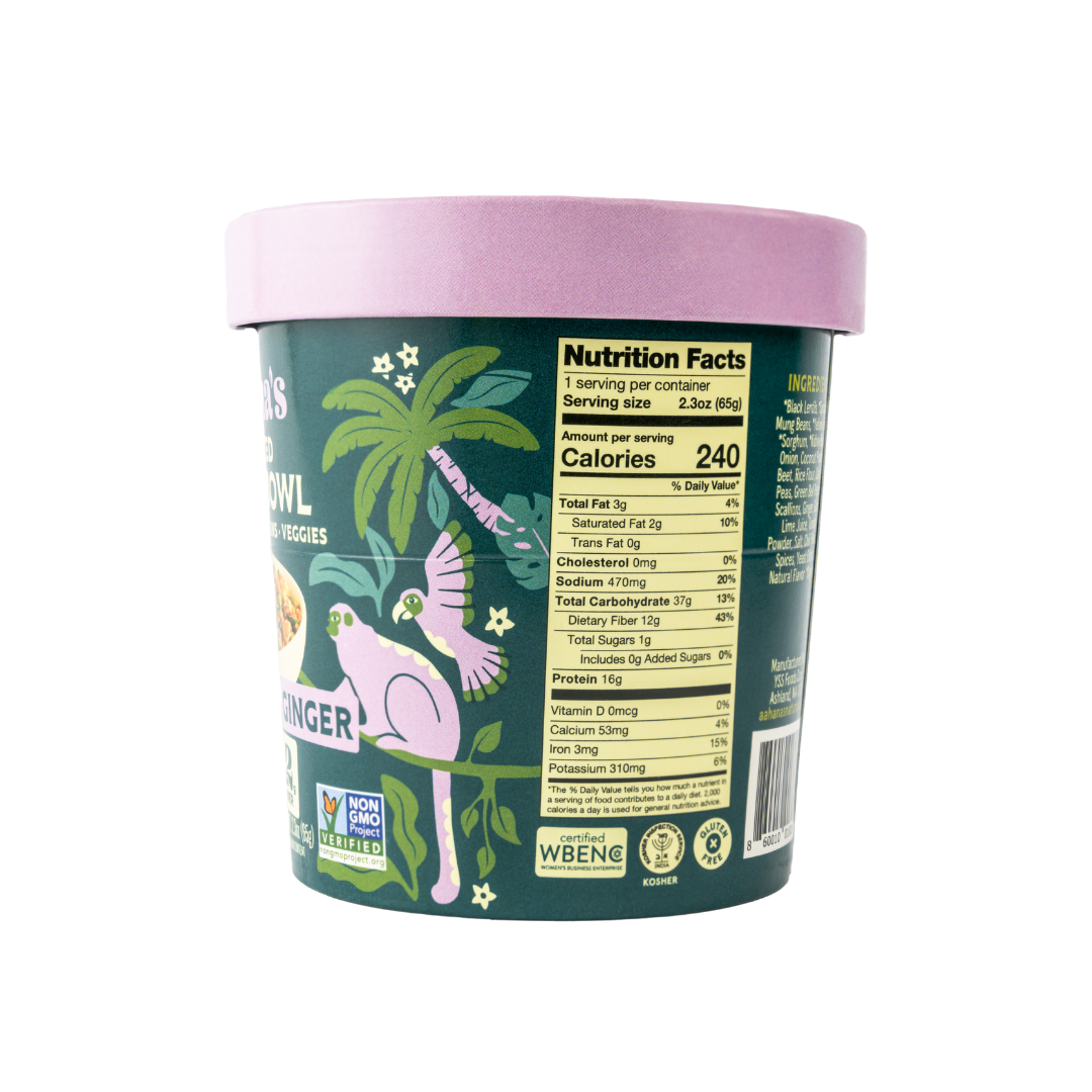 Coconut & Ginger - Sprouted Power Bowl (6 Pack)