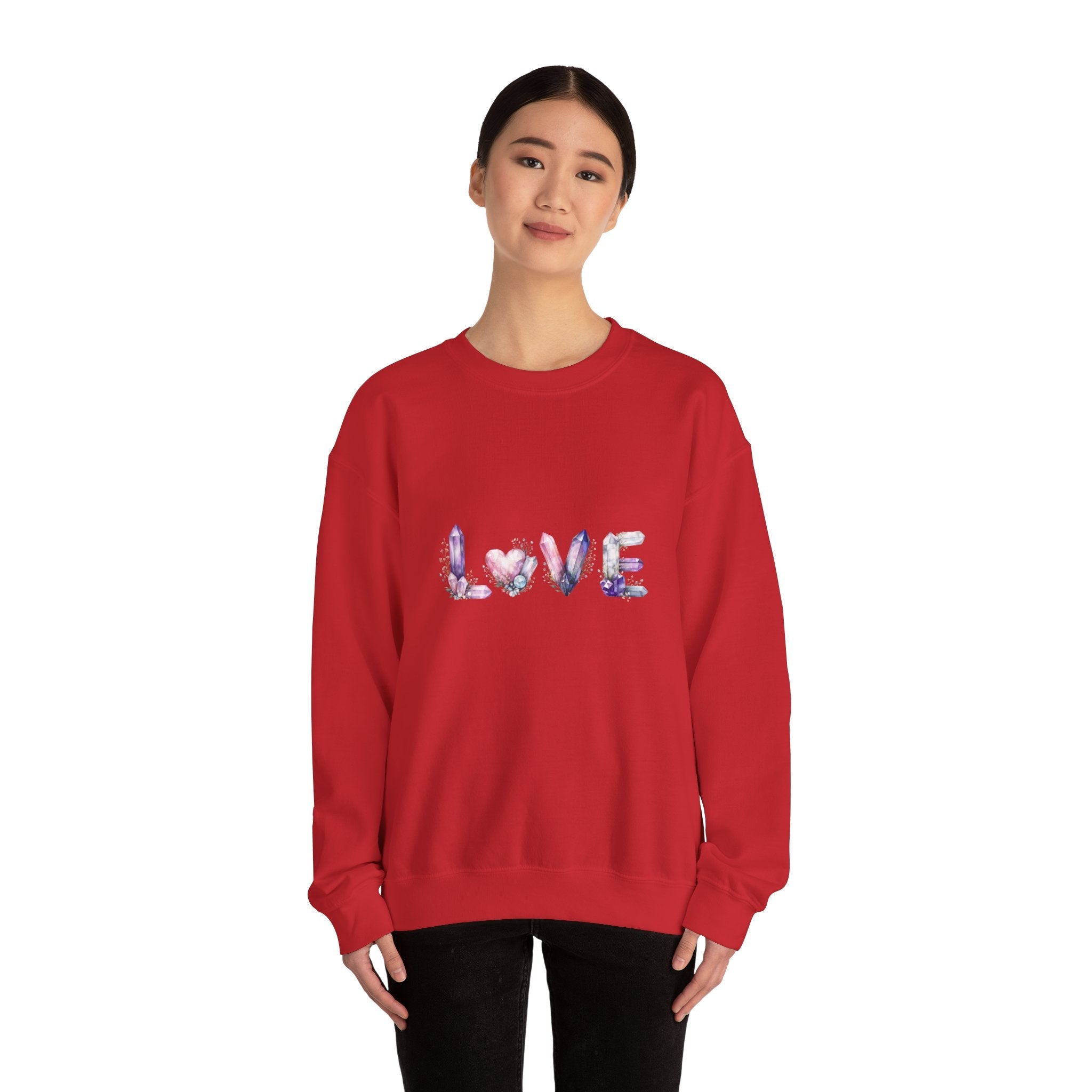 LOVE Crystal Letter Design