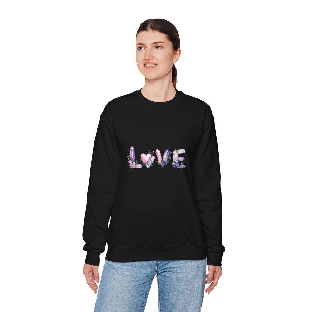LOVE Crystal Letter Design