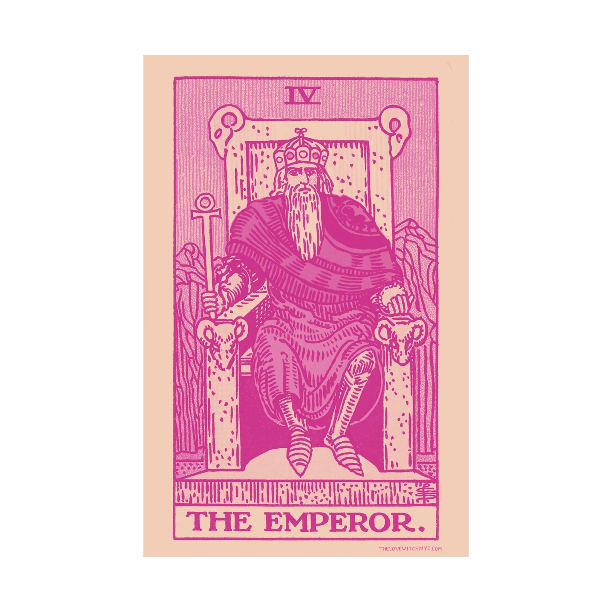 The Emperor Tarot Card Poster by The Love Witch