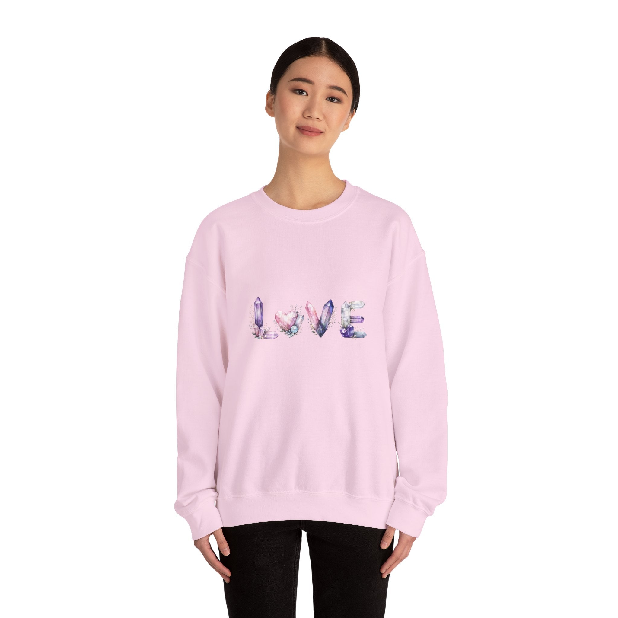 LOVE Crystal Letter Design
