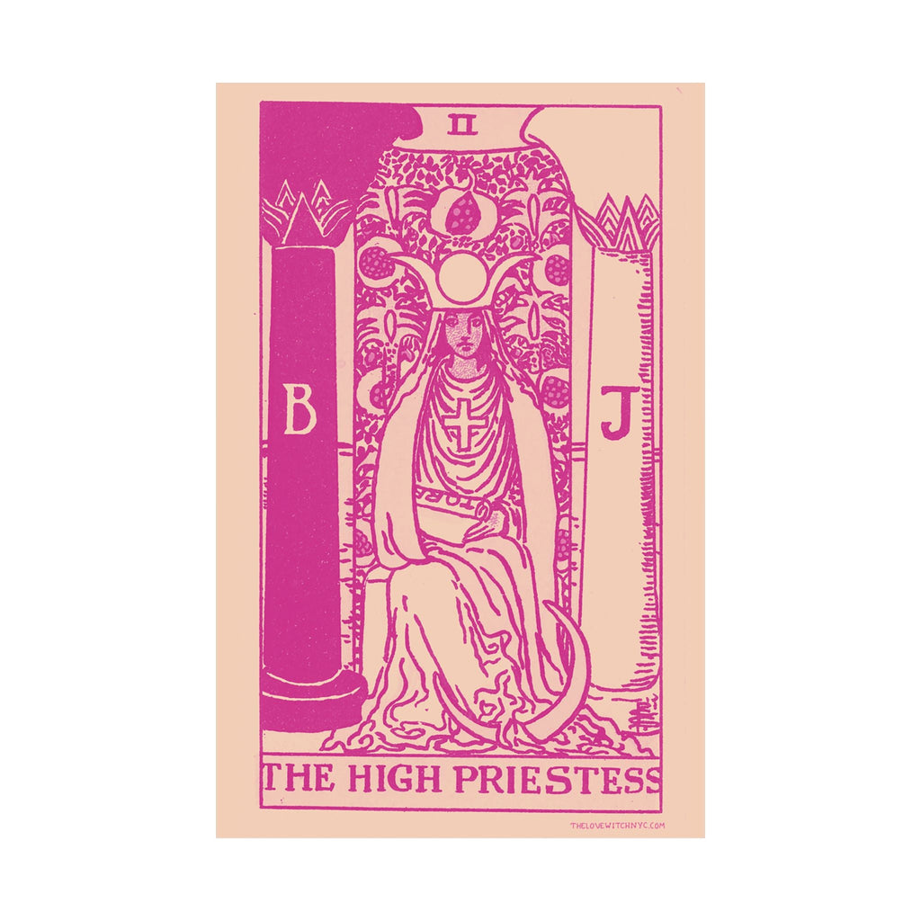 The High Priestess Tarot Card Poster by The Love Witch