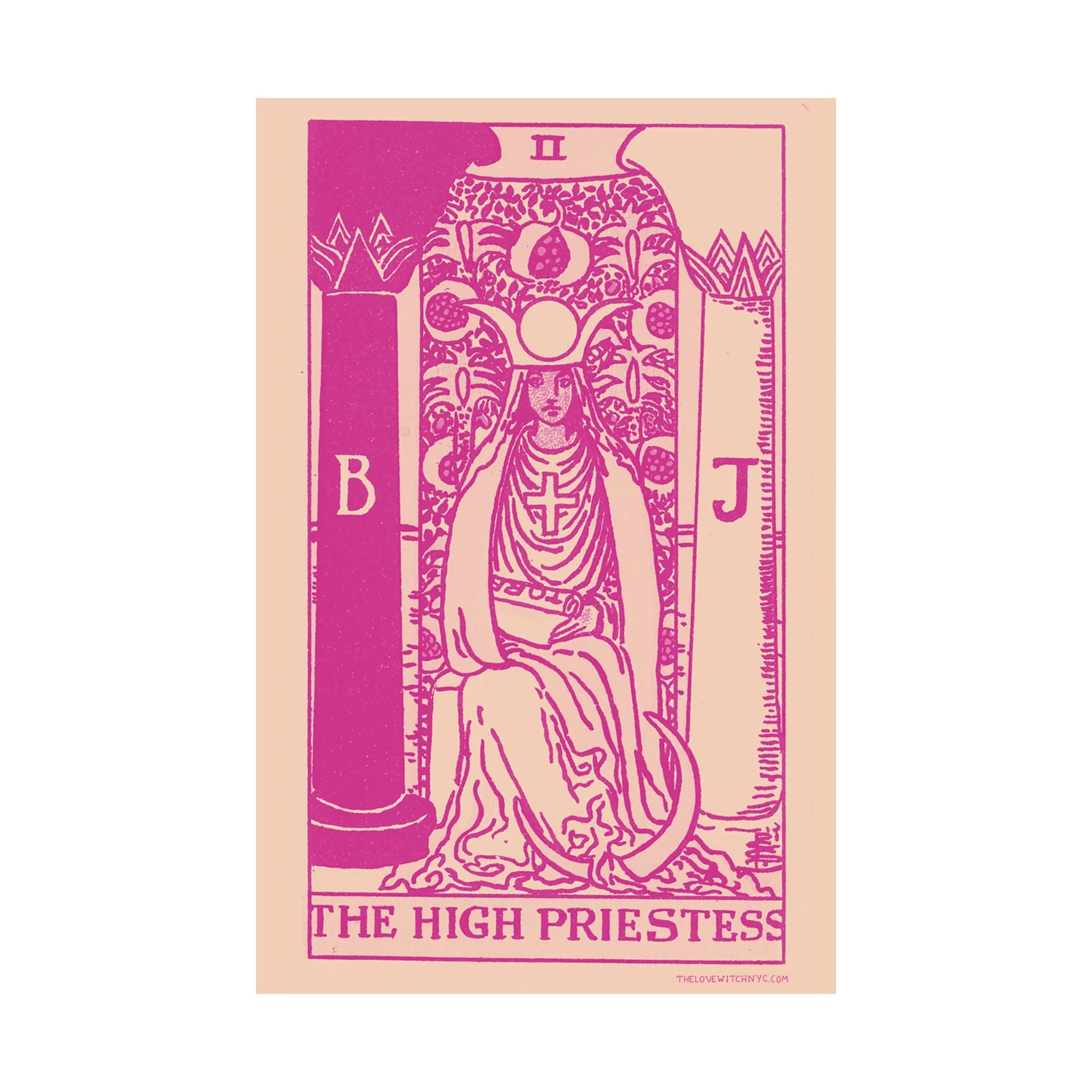 The High Priestess Tarot Card Poster by The Love Witch