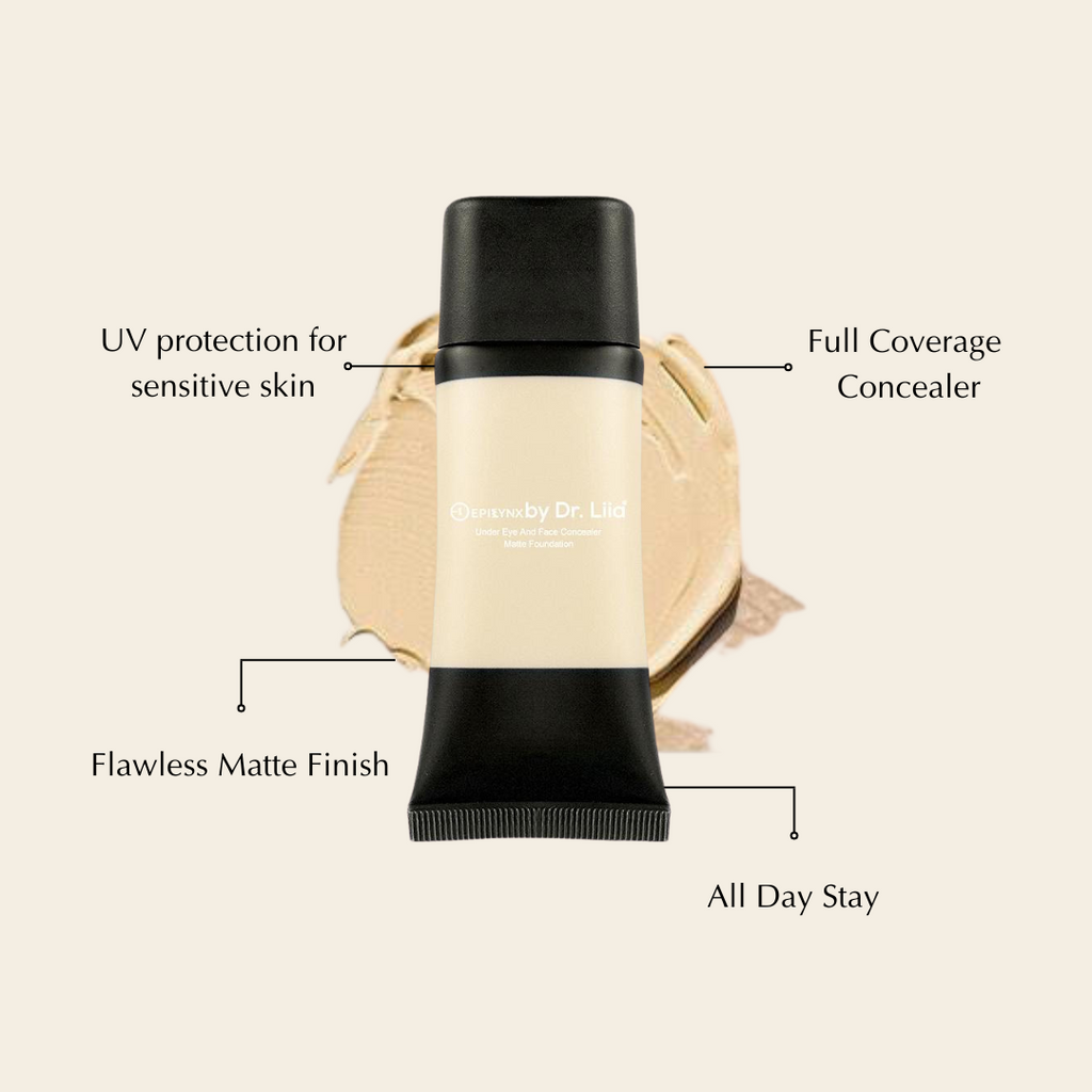 Gluten-Free Foundation & Concealer Duo – Nut-Free, Vegan, Mineral SPF & All-Day Wear