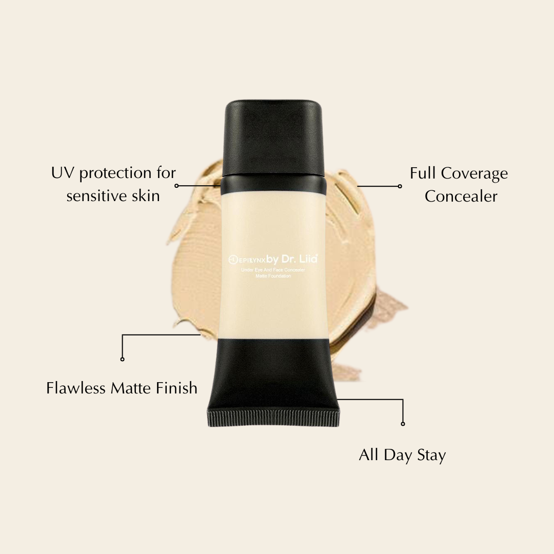 Gluten-Free Foundation & Concealer Duo – Nut-Free, Vegan, Mineral SPF & All-Day Wear