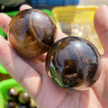 Natural Yellow Tiger Eye Crystal Ball