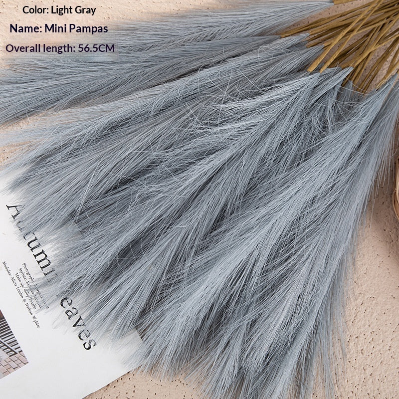 Silk Reed Grass Artificial Flower Plumes — 6 Colors, 1pc or 10pcs