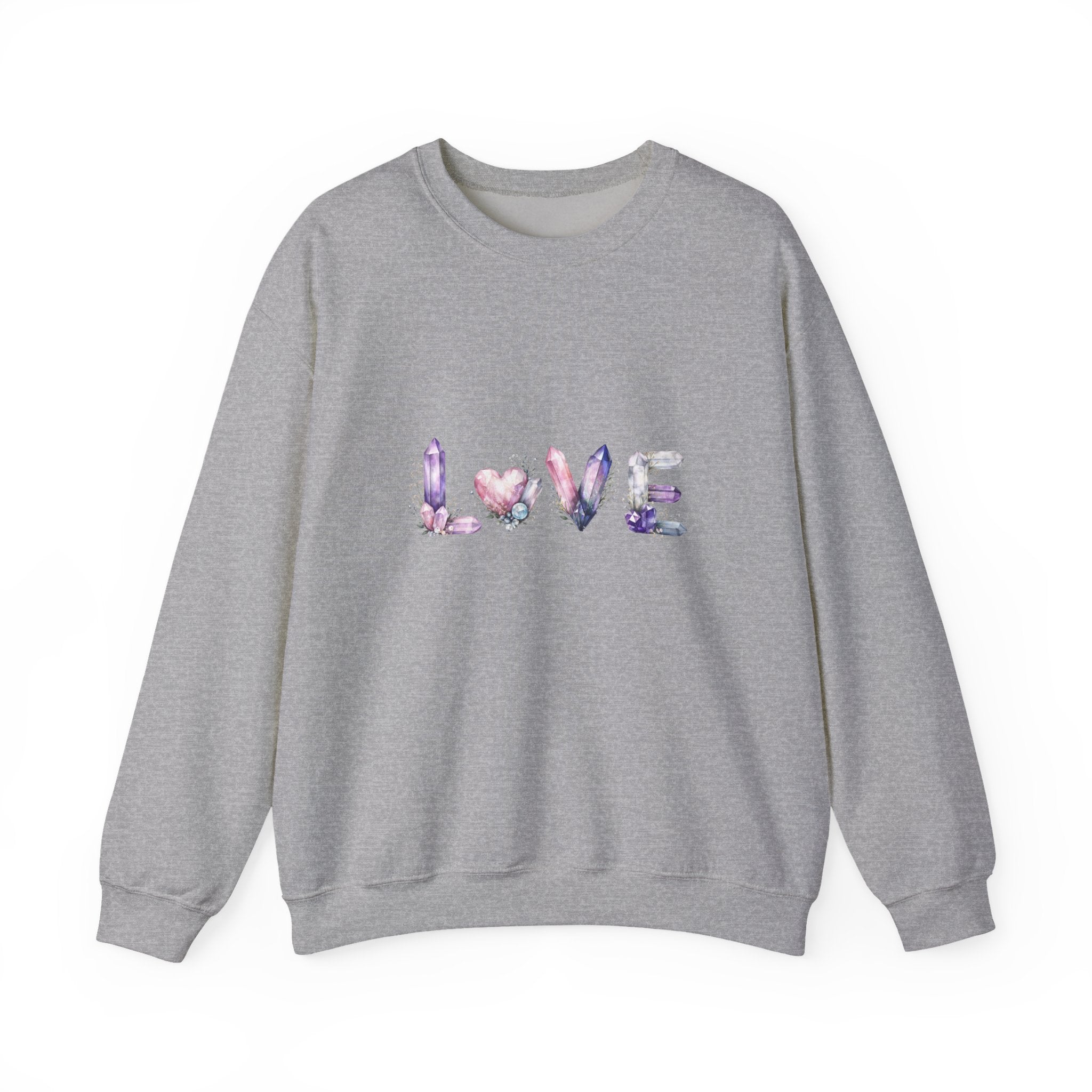 LOVE Crystal Letter Design