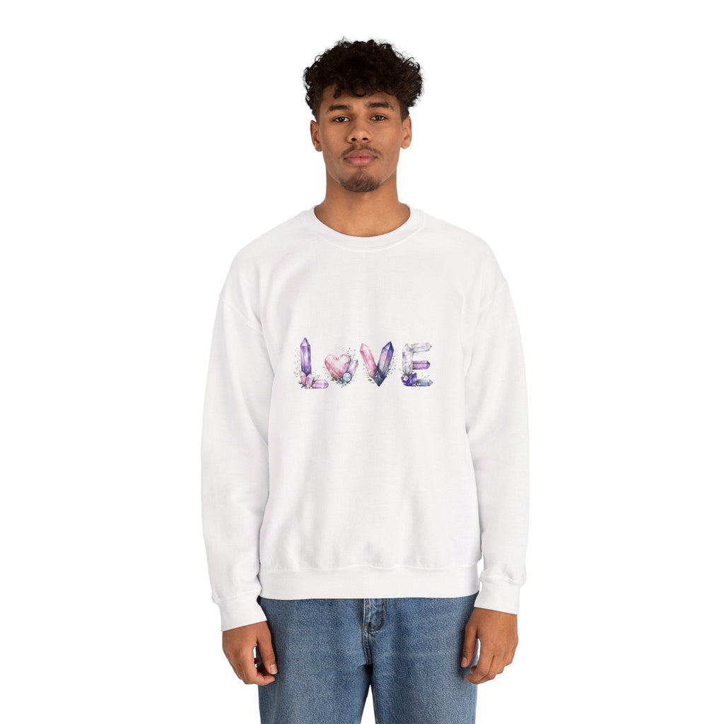 LOVE Crystal Letter Design