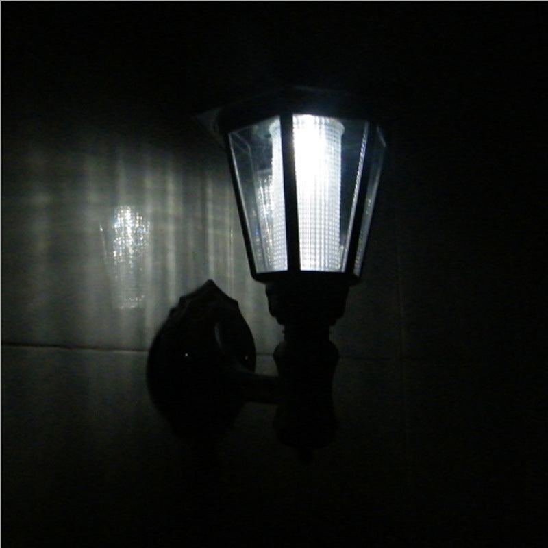 Street lamp with a dark background