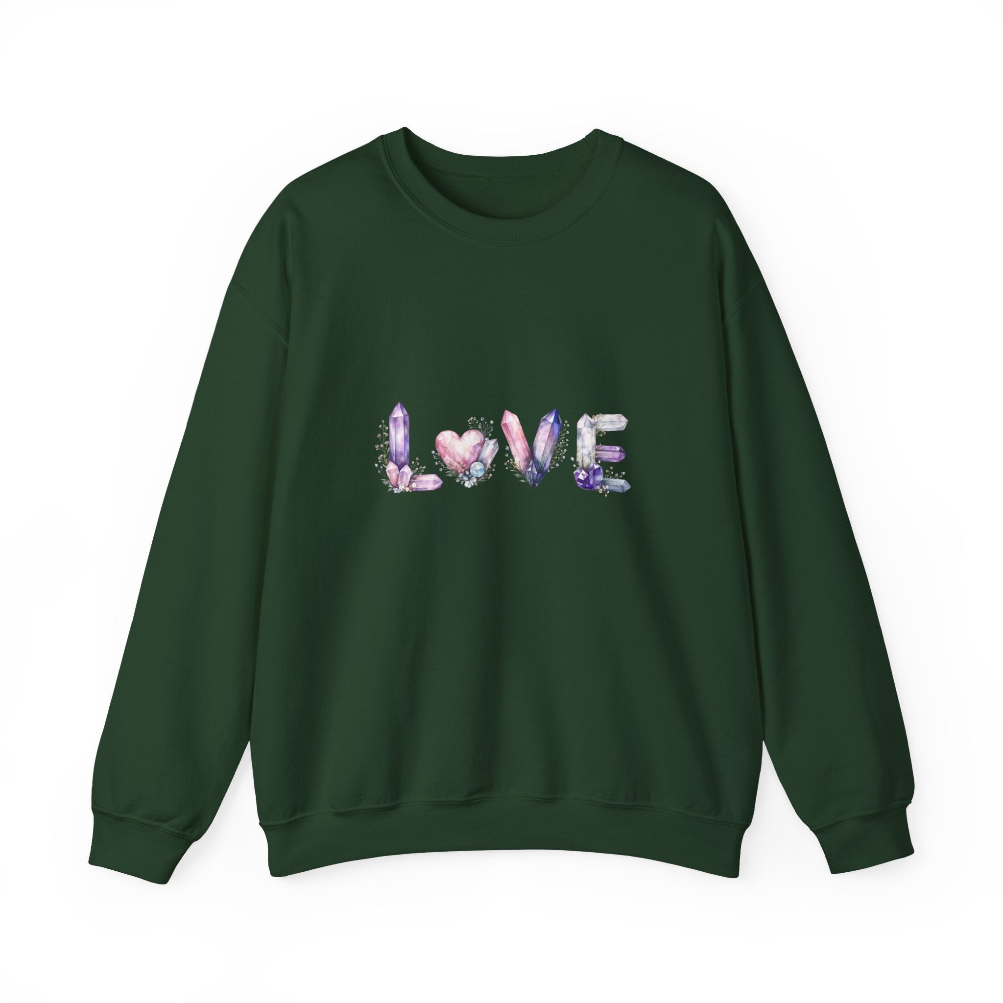 LOVE Crystal Letter Design