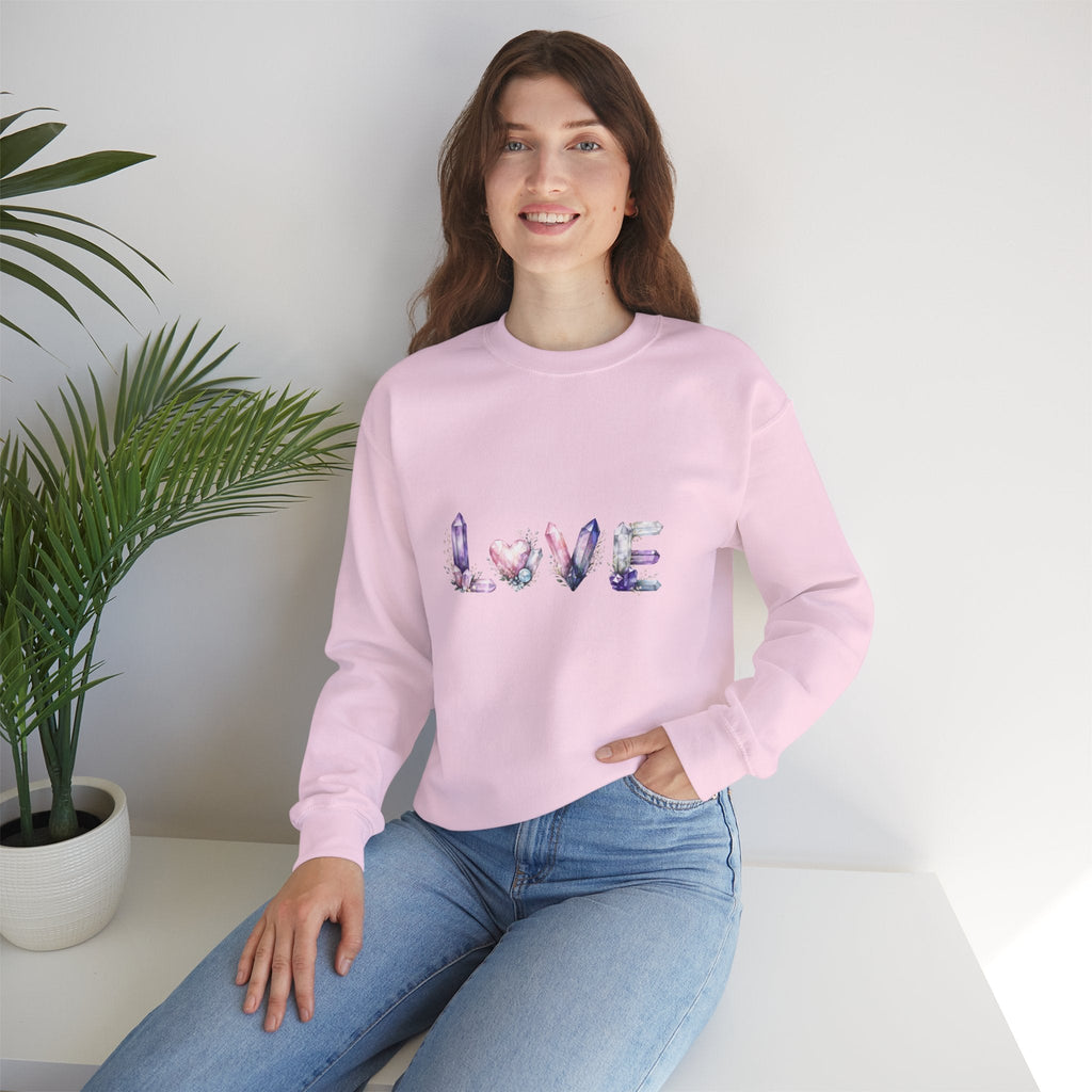 LOVE Crystal Letter Design