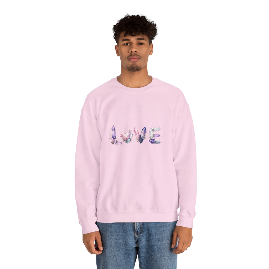 LOVE Crystal Letter Design