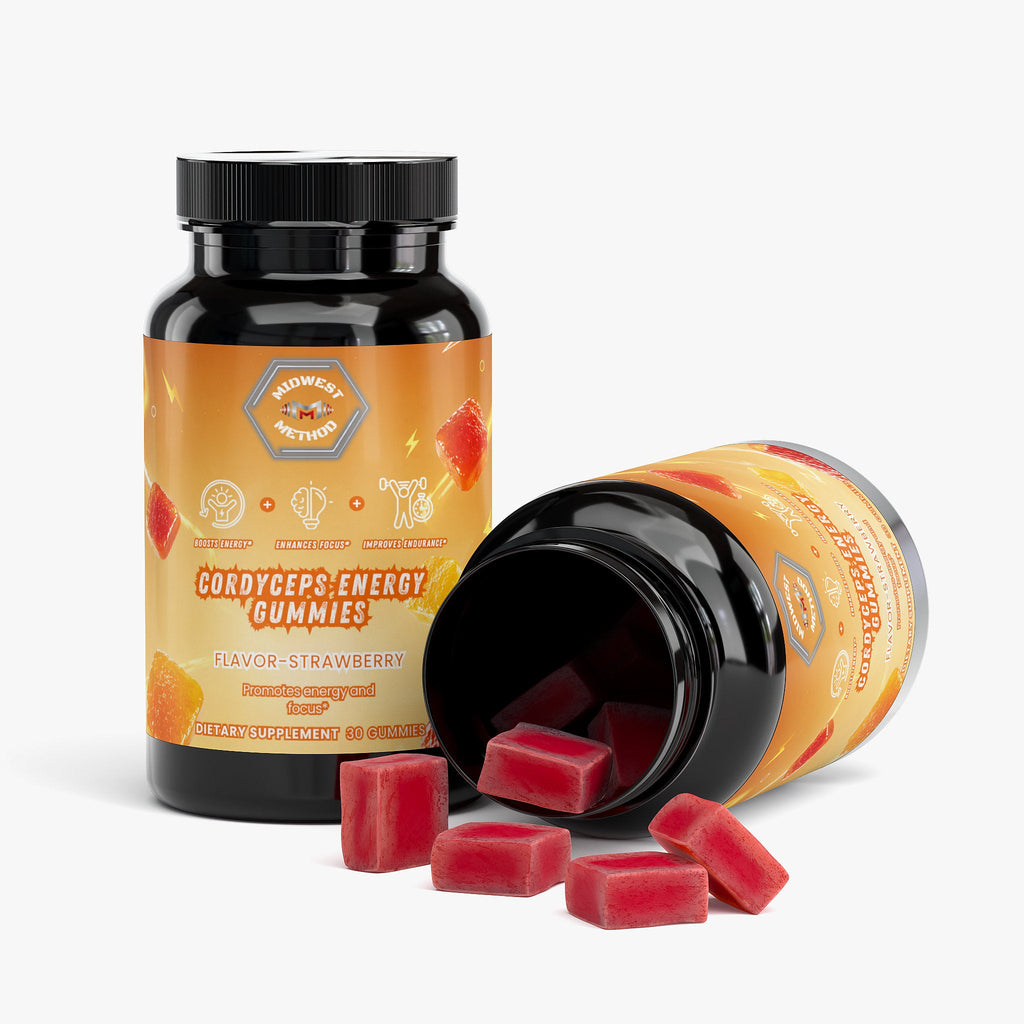 Cordyceps Energy Gummies (Strawberry)