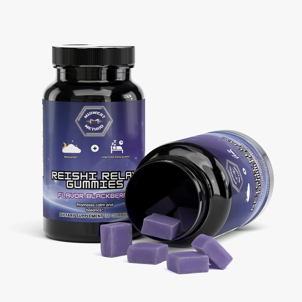 Reishi Relax Gummies (Blackberry)
