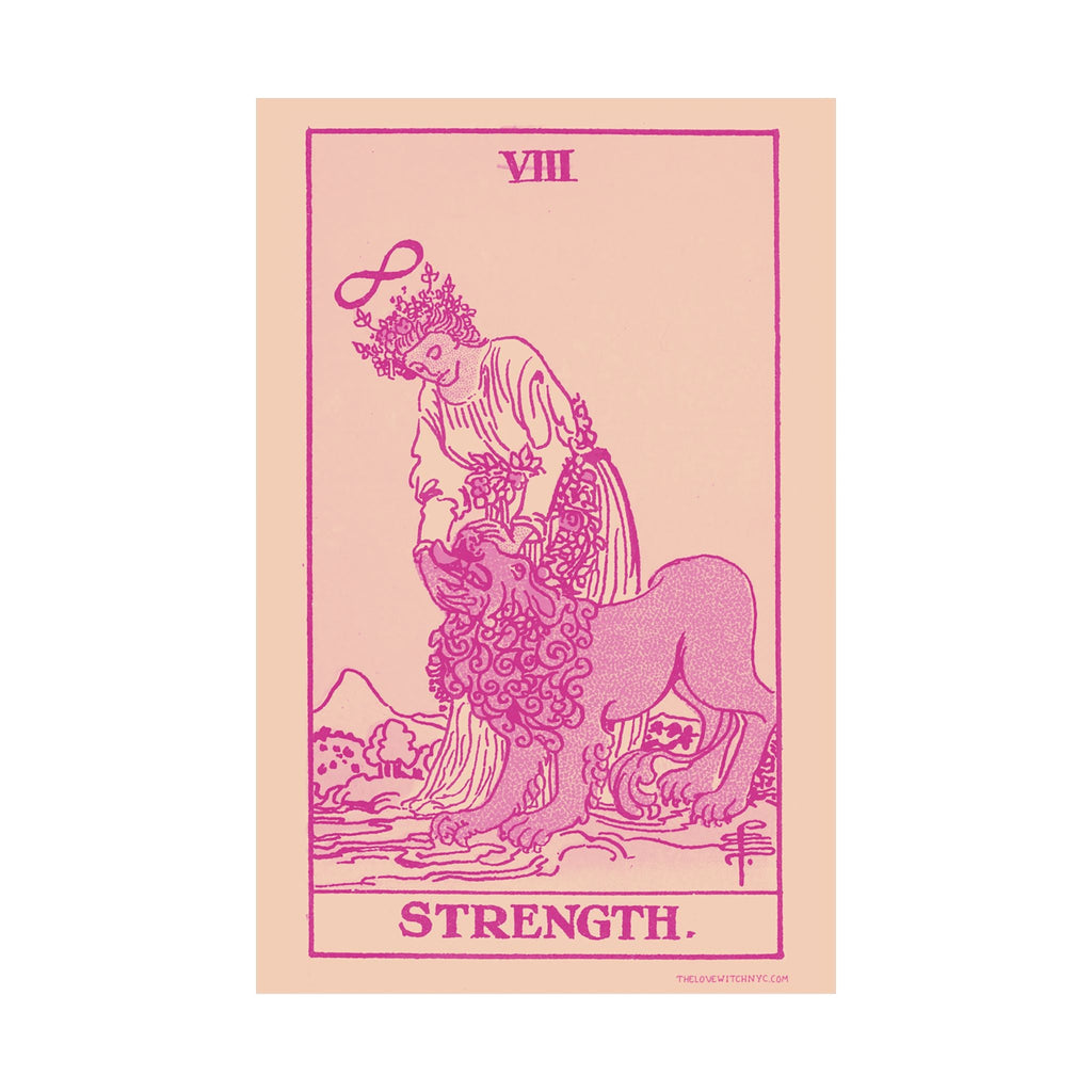 Strength Tarot Card Poster by The Love Witch