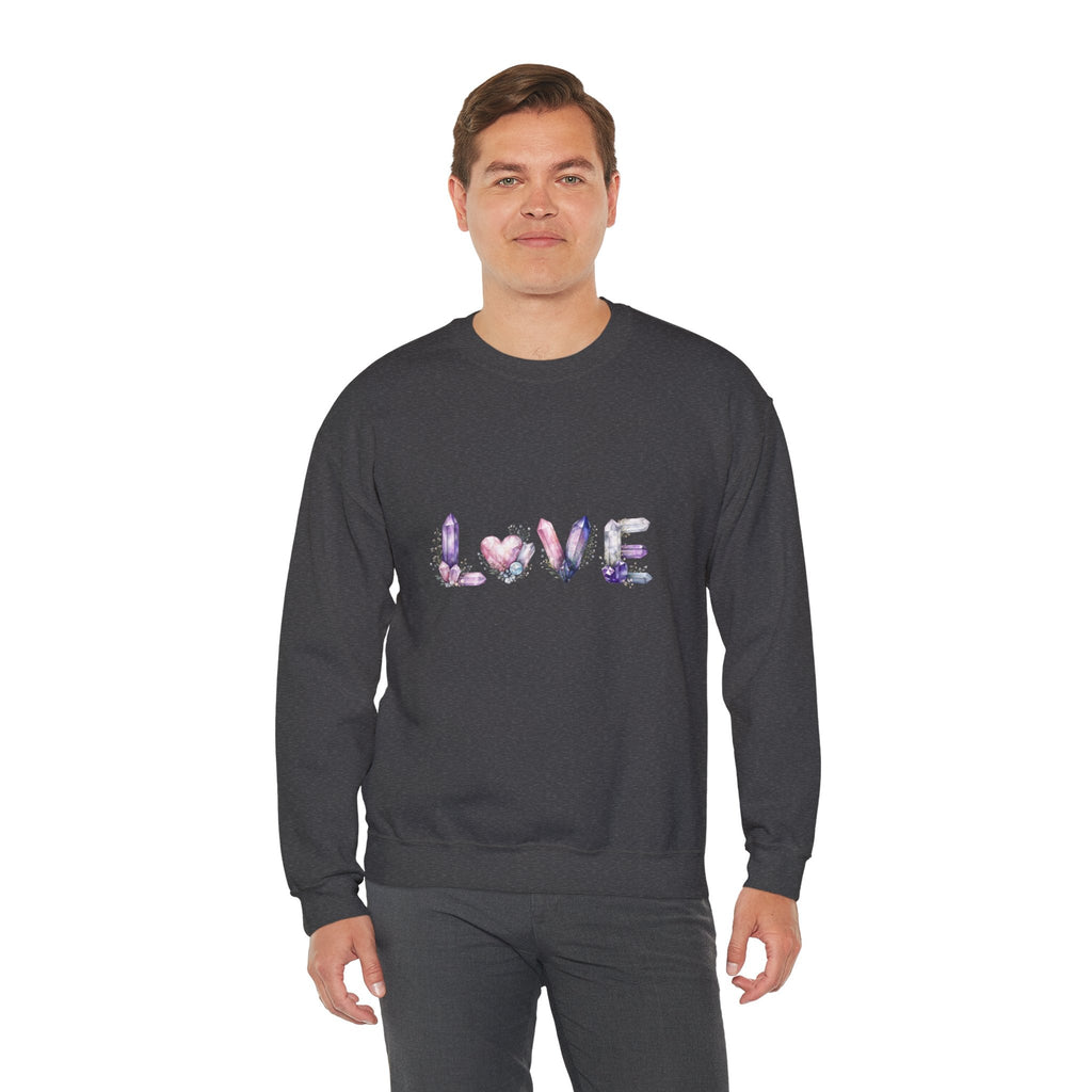 LOVE Crystal Letter Design