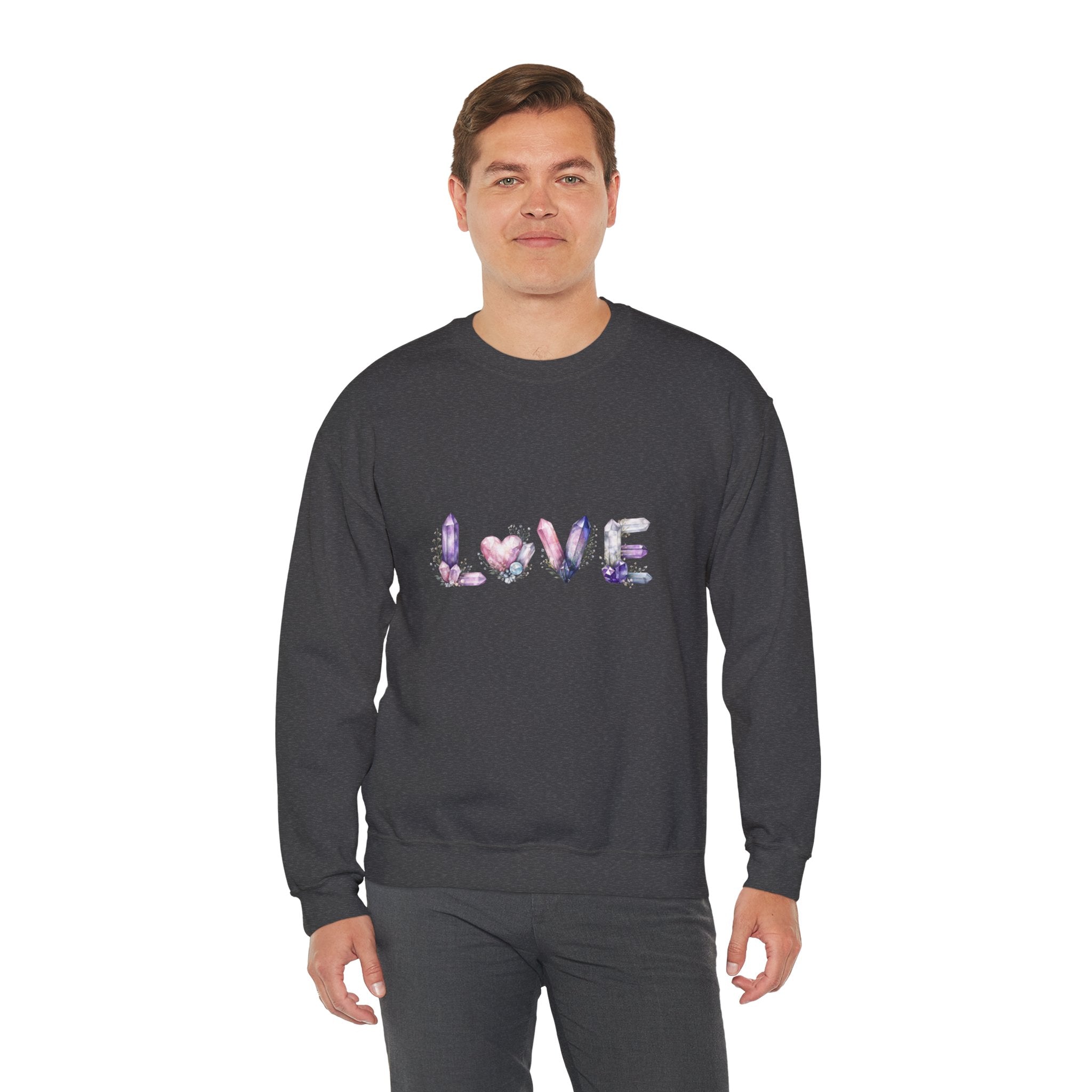 LOVE Crystal Letter Design