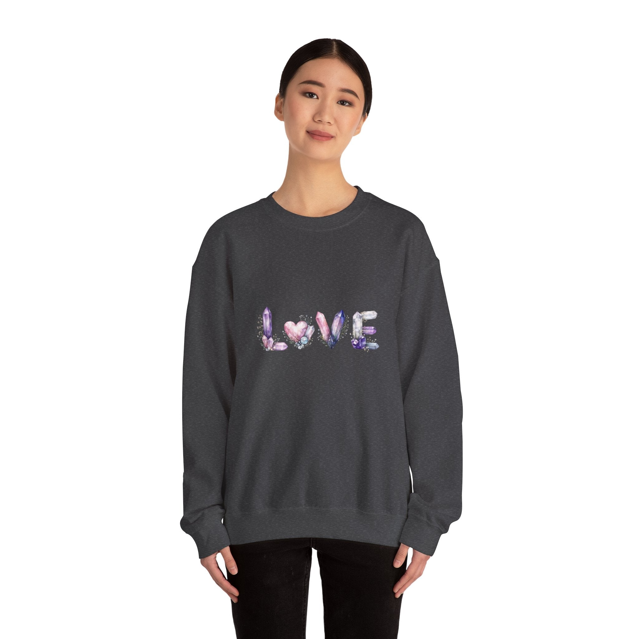 LOVE Crystal Letter Design