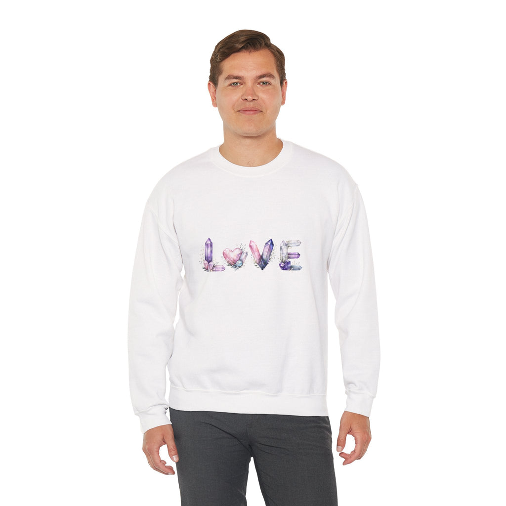 LOVE Crystal Letter Design