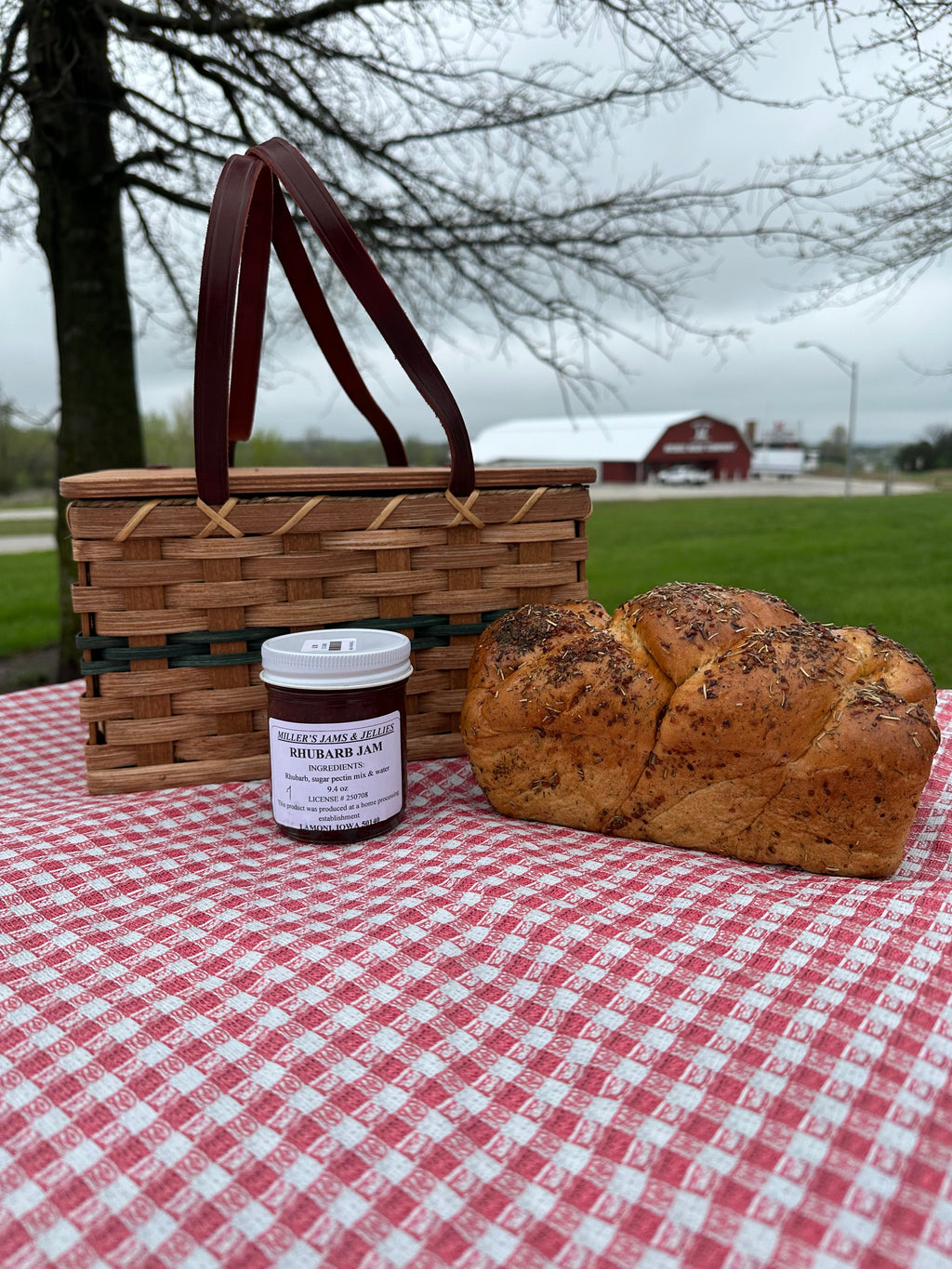 Miller’s Rhubarb Jam | Authentic Local Amish-Made Spread
