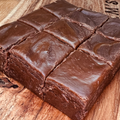 Handmade Dark Chocolate Salted Caramel Fudge | Meem's Fudge Shoppe