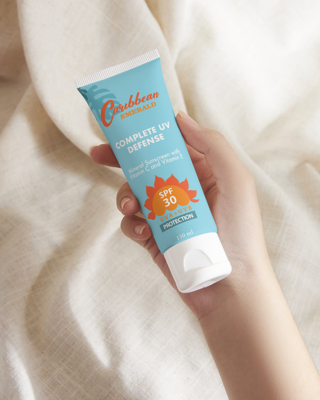 Mineral Sunscreen with Vitamin C and E SPF 30 - Reef-safe formula