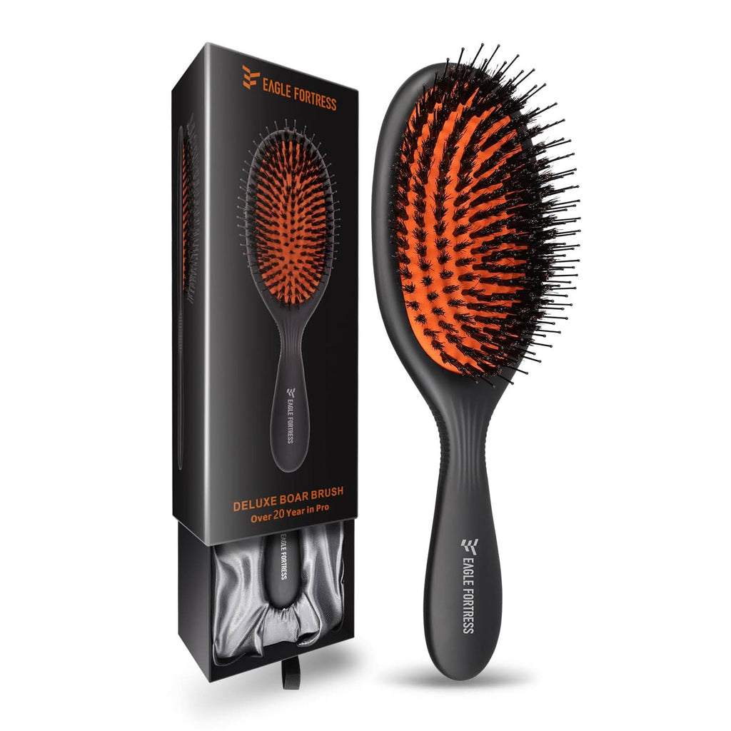 Eagle Fortress Glidease Boar Hairbrush