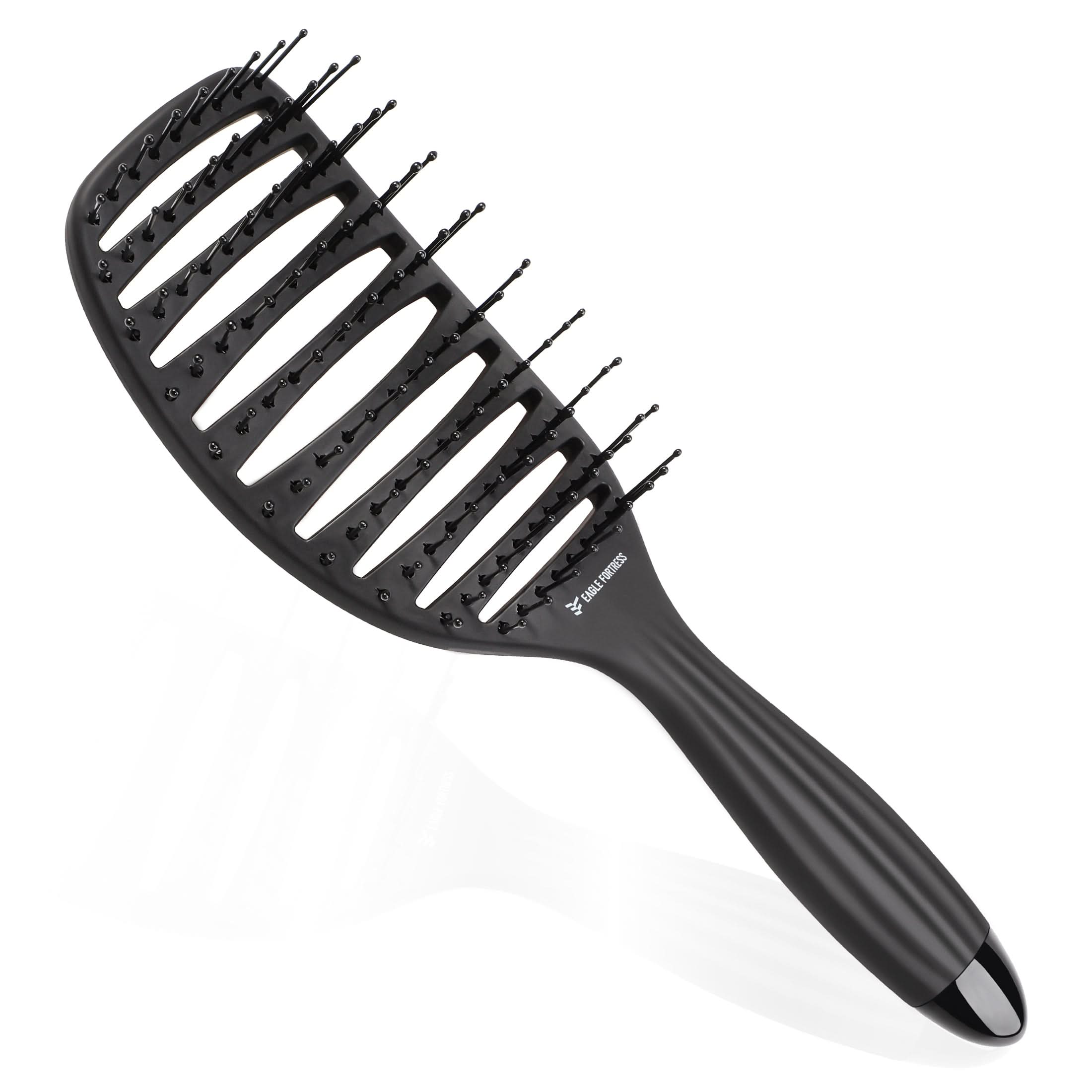Eagle Fortress Anti-Static Curved Vented Hair Brush
