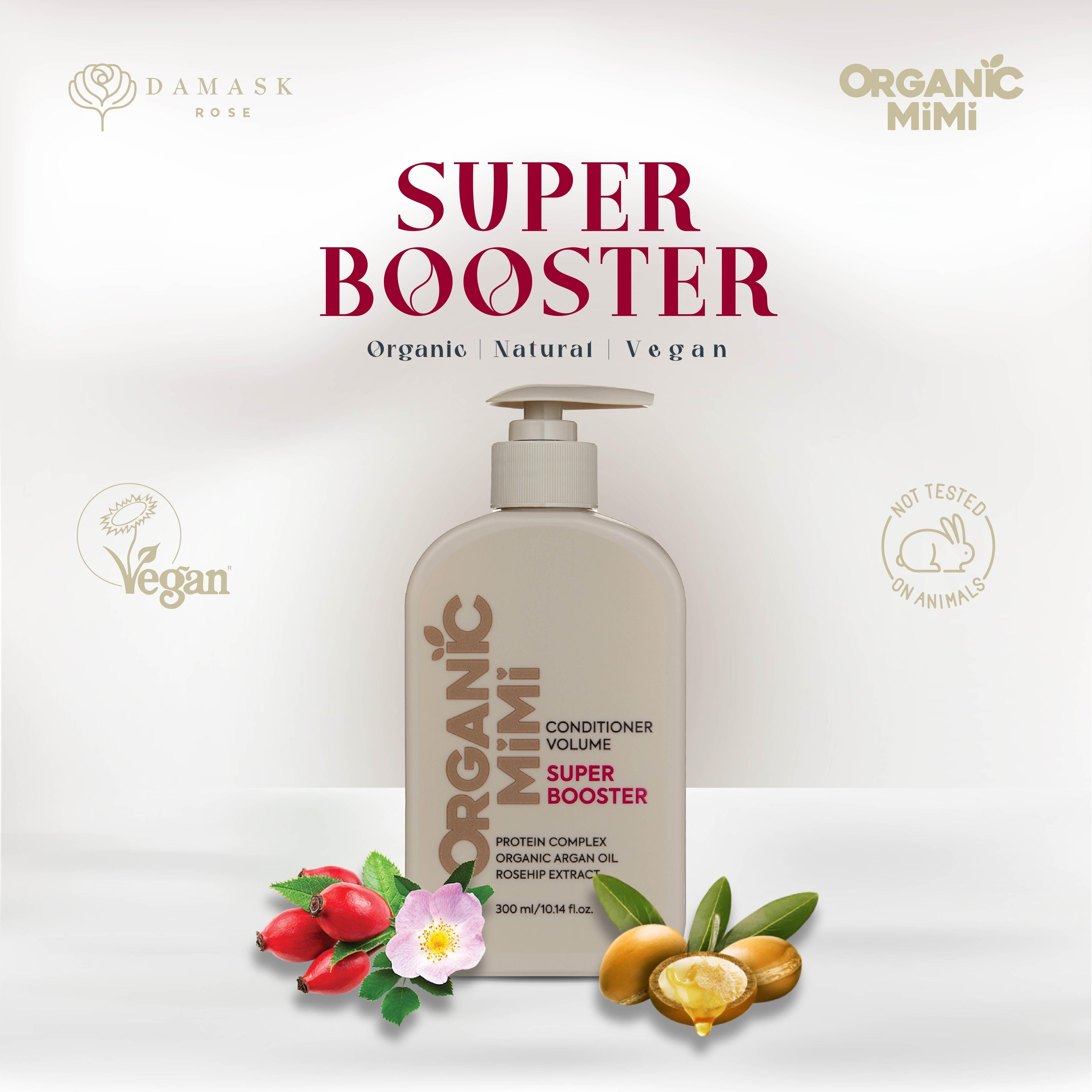 ORGANIC MIMI, CONDITIONER VOLUME SUPER BOOSTER, 300 ml