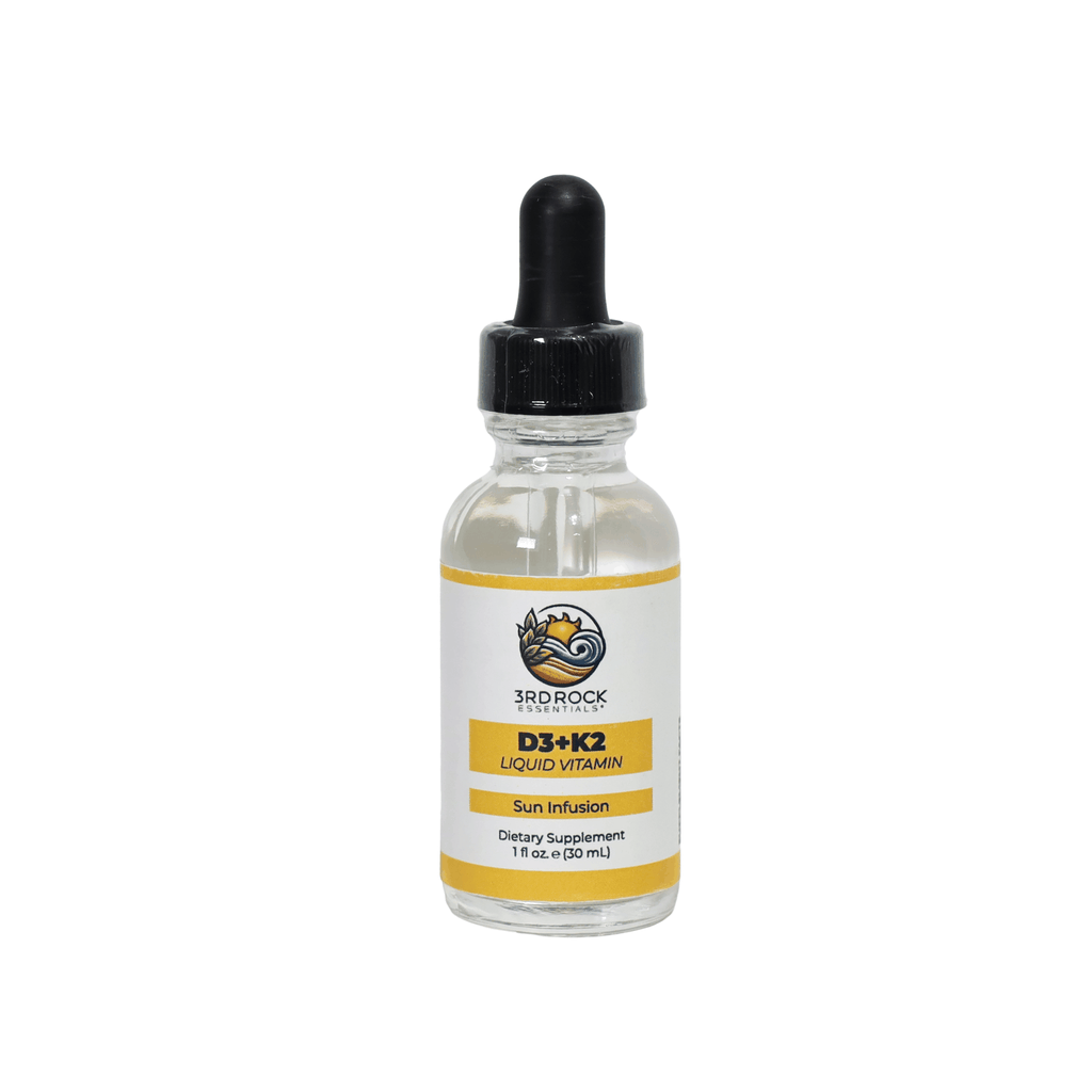 Vitamin D3 + K2 - Liquid Supplement (Chelated) — 1 fl oz