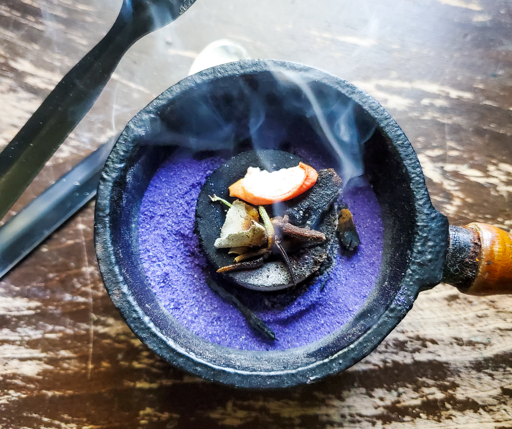 Mabon Herbal Incense – Apple Sage Copal Blend for Autumn Rituals, Gratitude & Balance