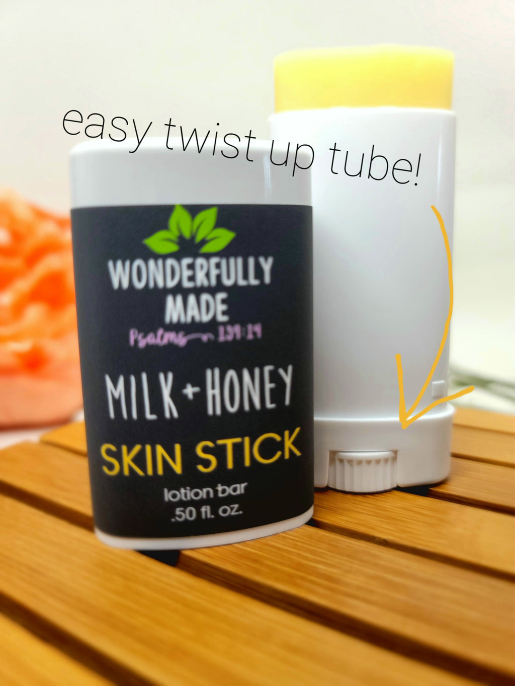 Skin Stick Lotion Bar Milk + Honey