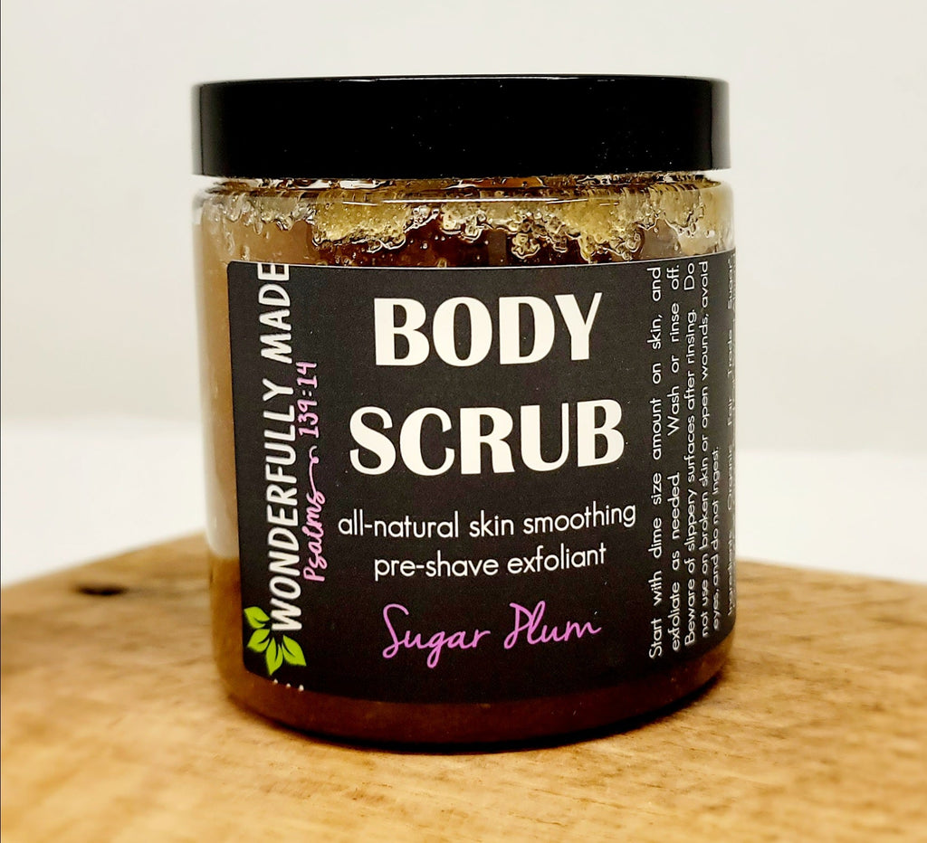 Body Scrub Sugar Polish & Moisturizer