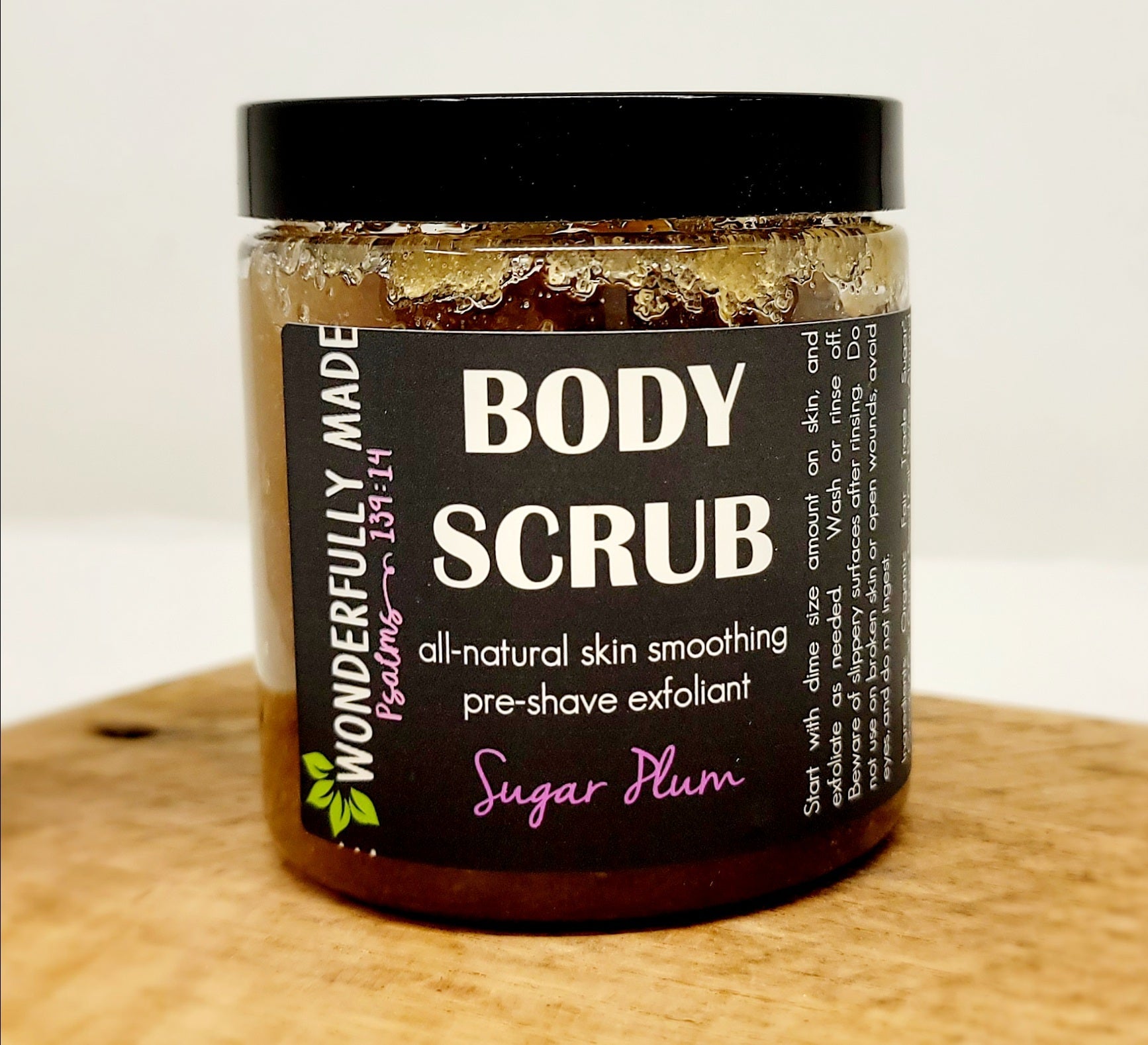 Body Scrub Sugar Polish & Moisturizer