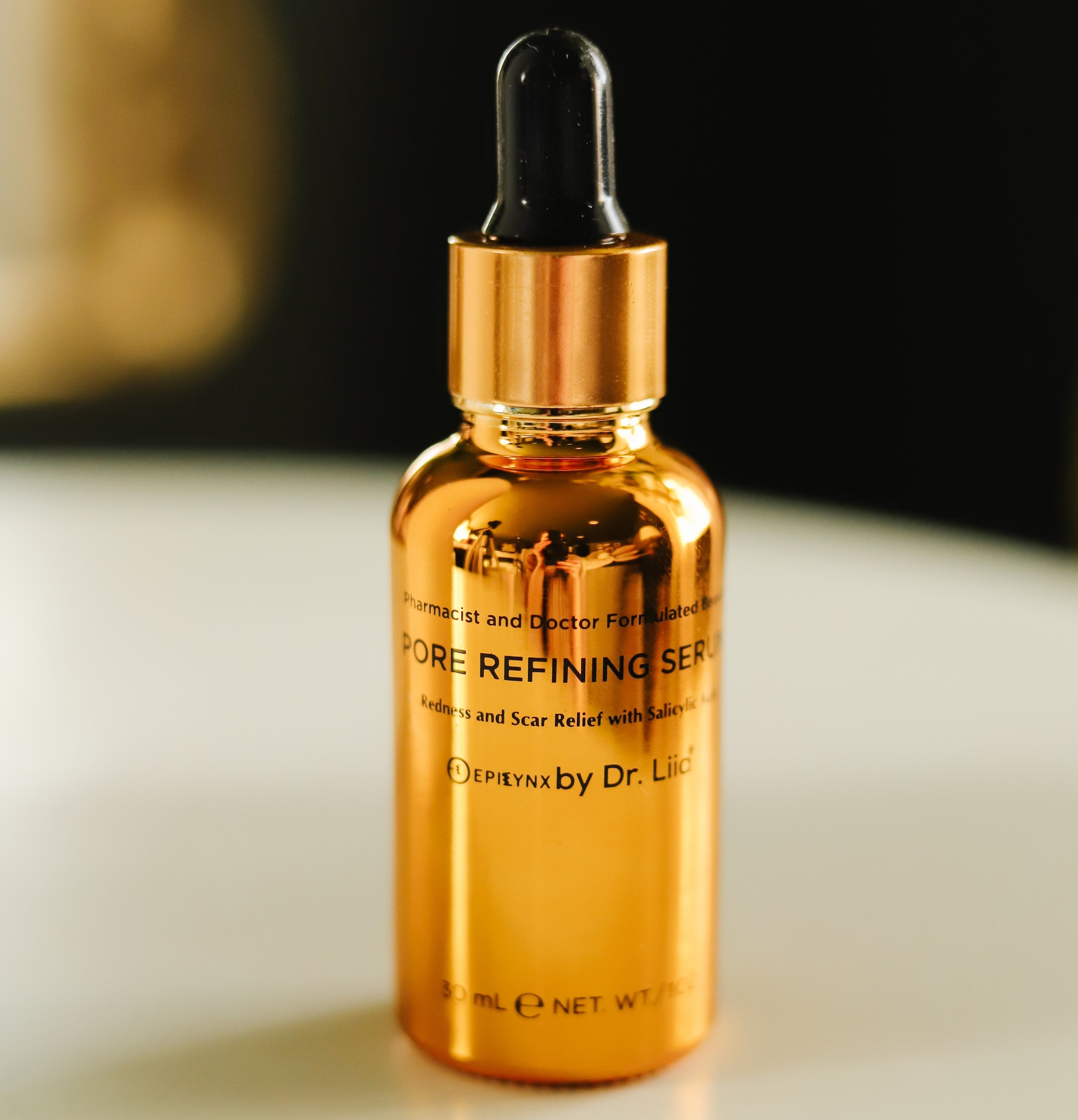 Gluten-Free Pore Refining Serum – Nut-Free, Vegan Redness Relief & Brightening