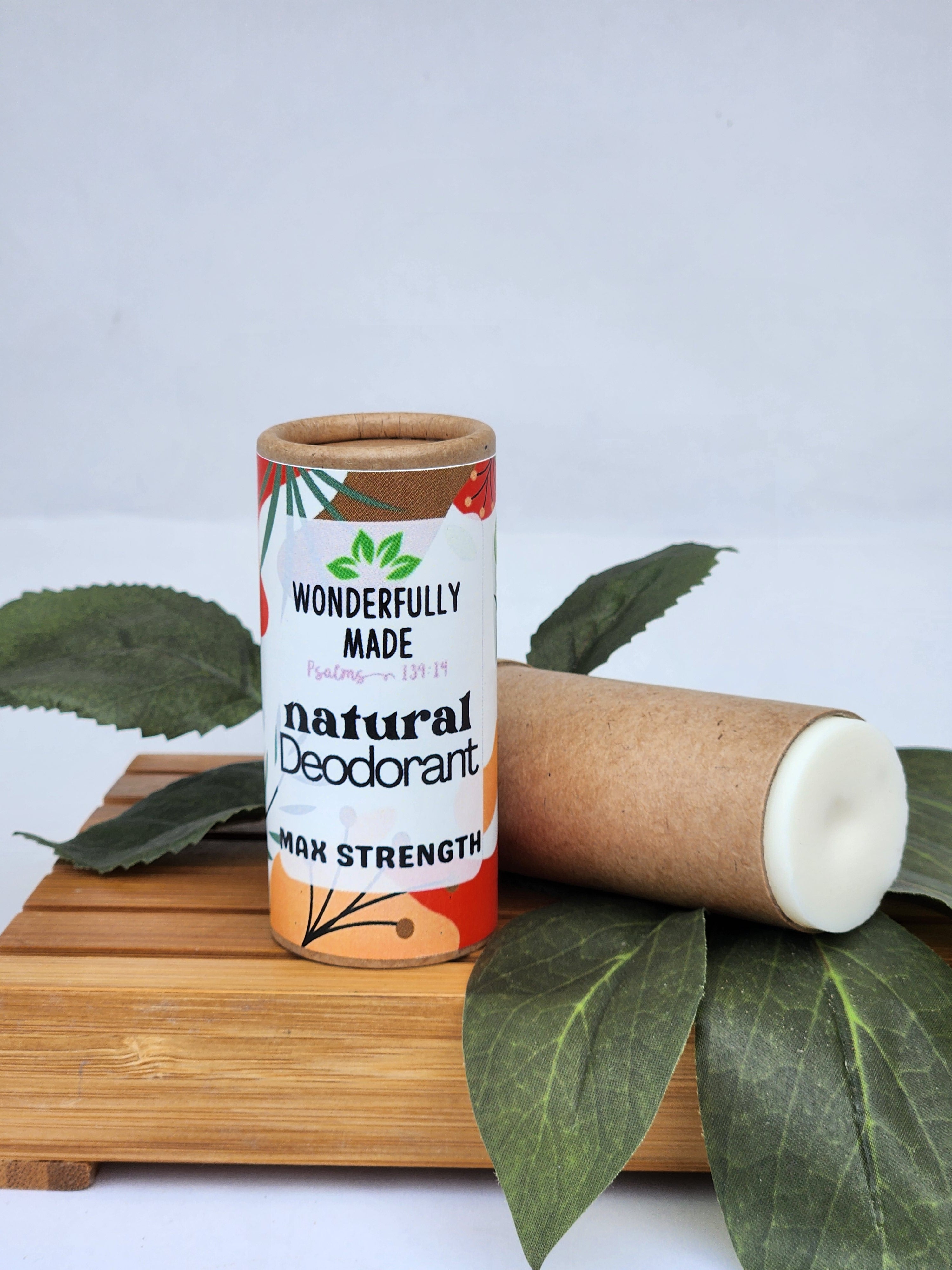 Natural Deodorant | Aluminum Free |Eco-Friendly Tube | All day protection | Odor Neutralizing | Safe for Sensitive Skin | All-Natural | Organic